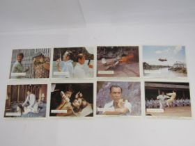 A set of eight 'James Bond: The Man With The Golden Gun' (1974) cinema front of house lobby cards,