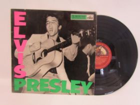 ELVIS PRESLEY: 'Rock N Roll' LP, original UK pressing with red His Masters Voice labels with gold
