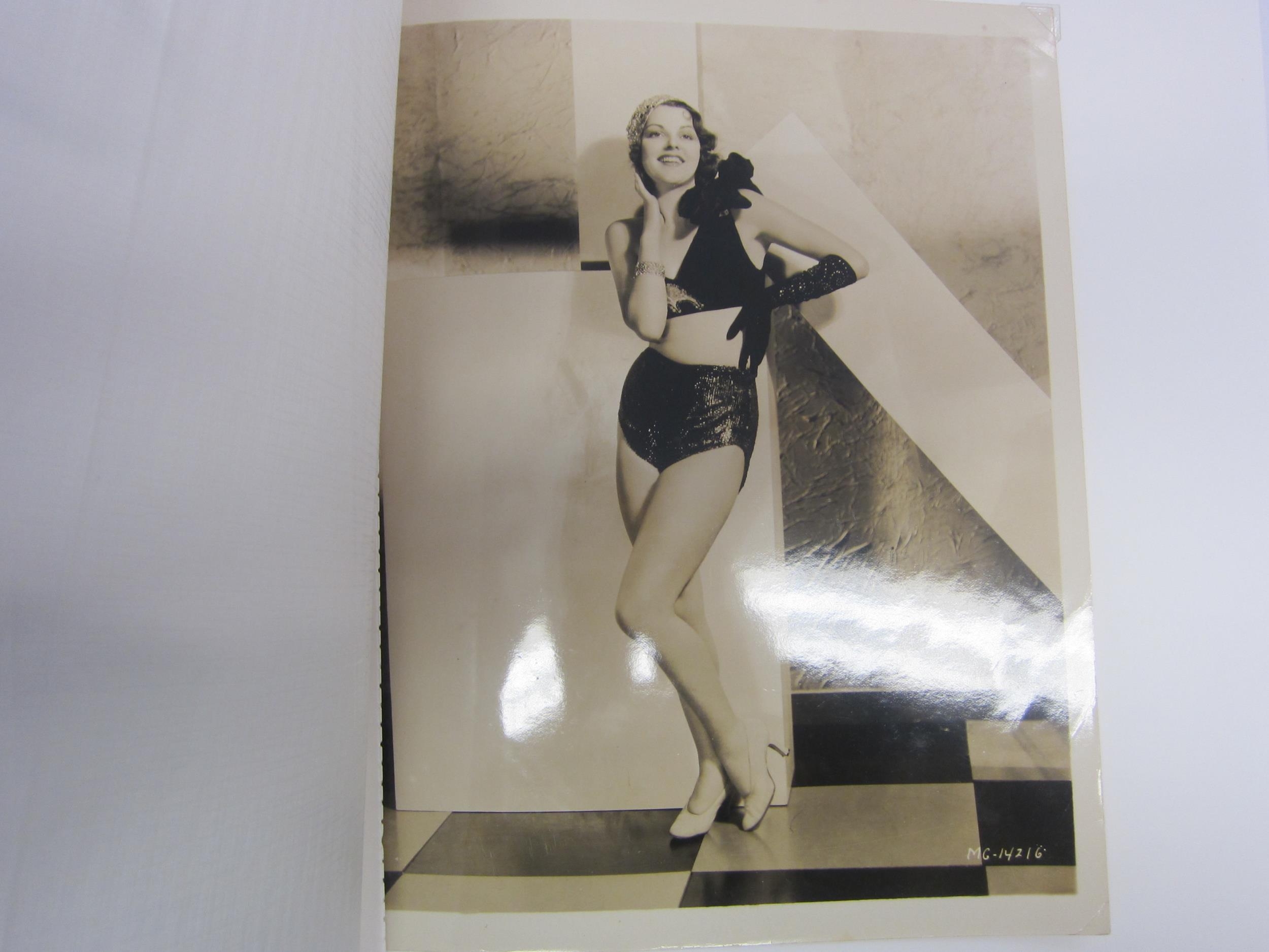 An album containing a collection of twenty-four 1930's 8" x 10" film star publicity photographs, - Image 24 of 24