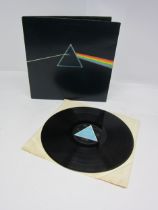 PINK FLOYD: 'The Dark Side Of The Moon' LP, original UK stereo pressing with solid blue triangle
