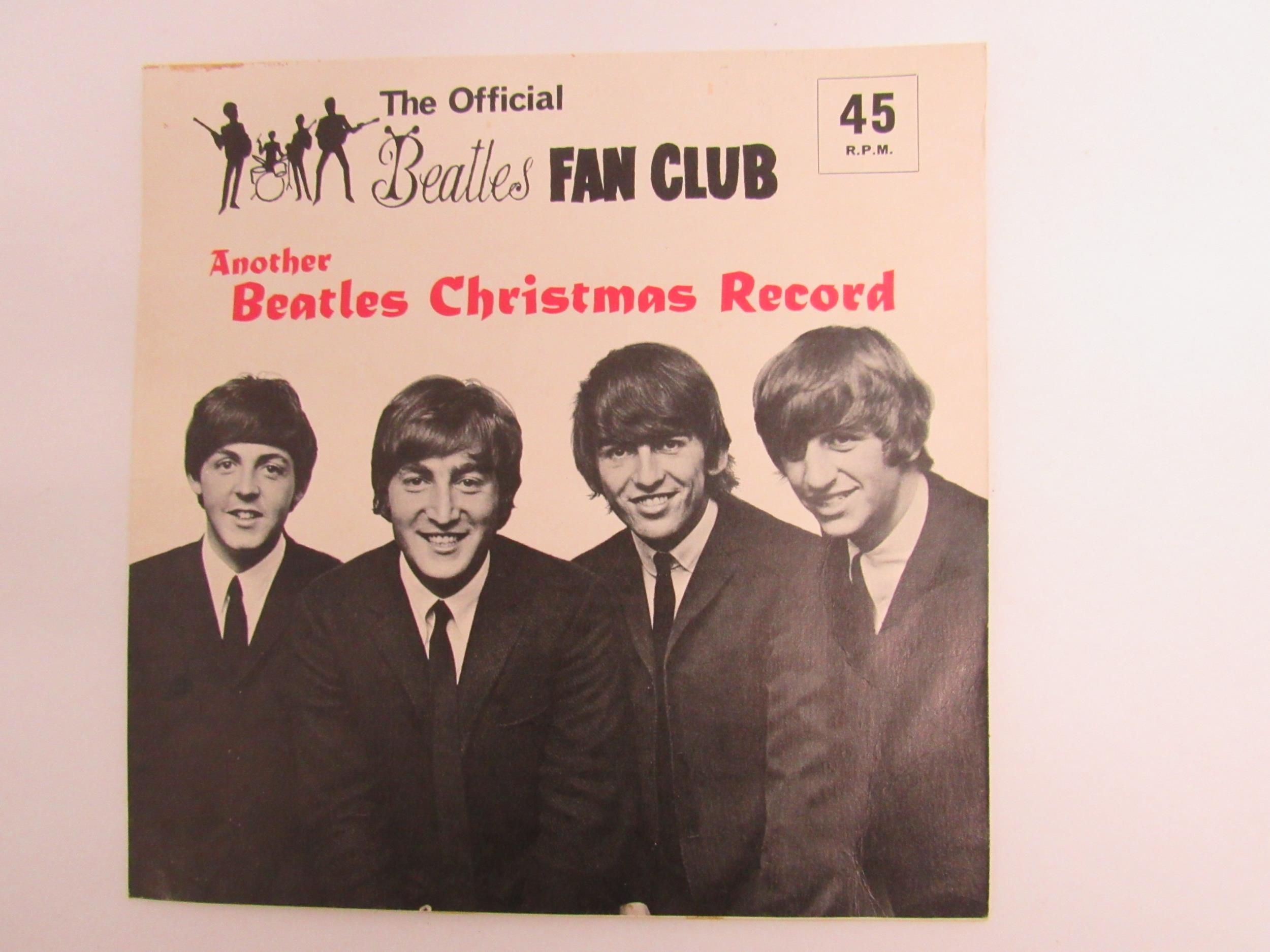 THE BEATLES: Two Beatles Official Fan Club Christmas 7" flexi-discs to include 'The Beatles - Image 8 of 10