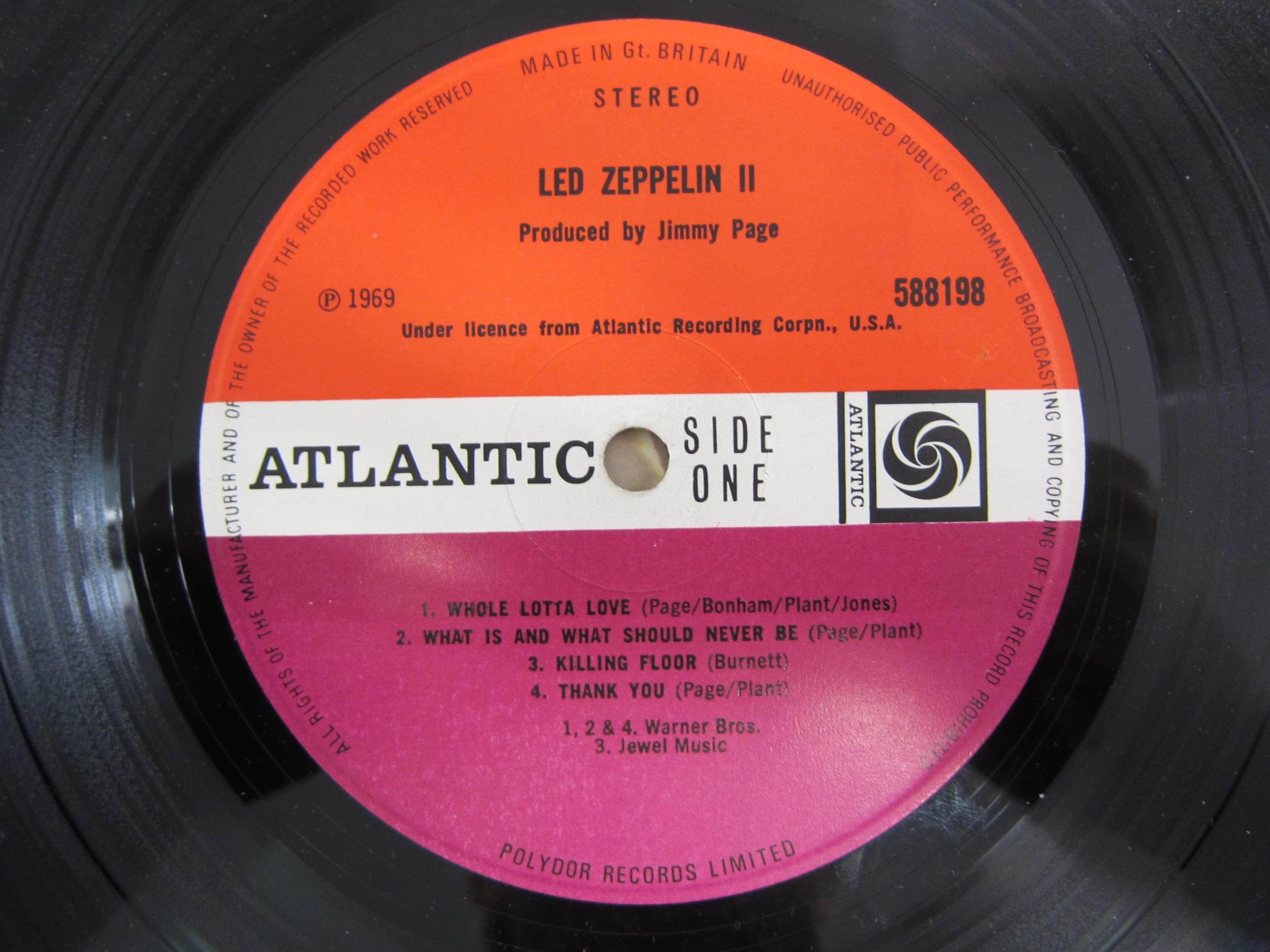 Assorted Rock, Pop, Folk and other LPs including Led Zeppelin 'Led Zeppelin II' (5881988, plum - Image 3 of 4