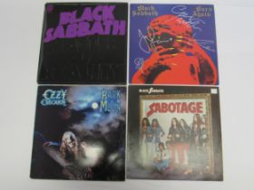 BLACK SABBATH: Three LPs to include 'Master Of Reality' in embossed box sleeve (WWA 008, misprint