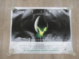 'Alien' (1979, d. Ridley Scott) 2003 Director's Cut re-release UK quad (30" x 40") film poster (