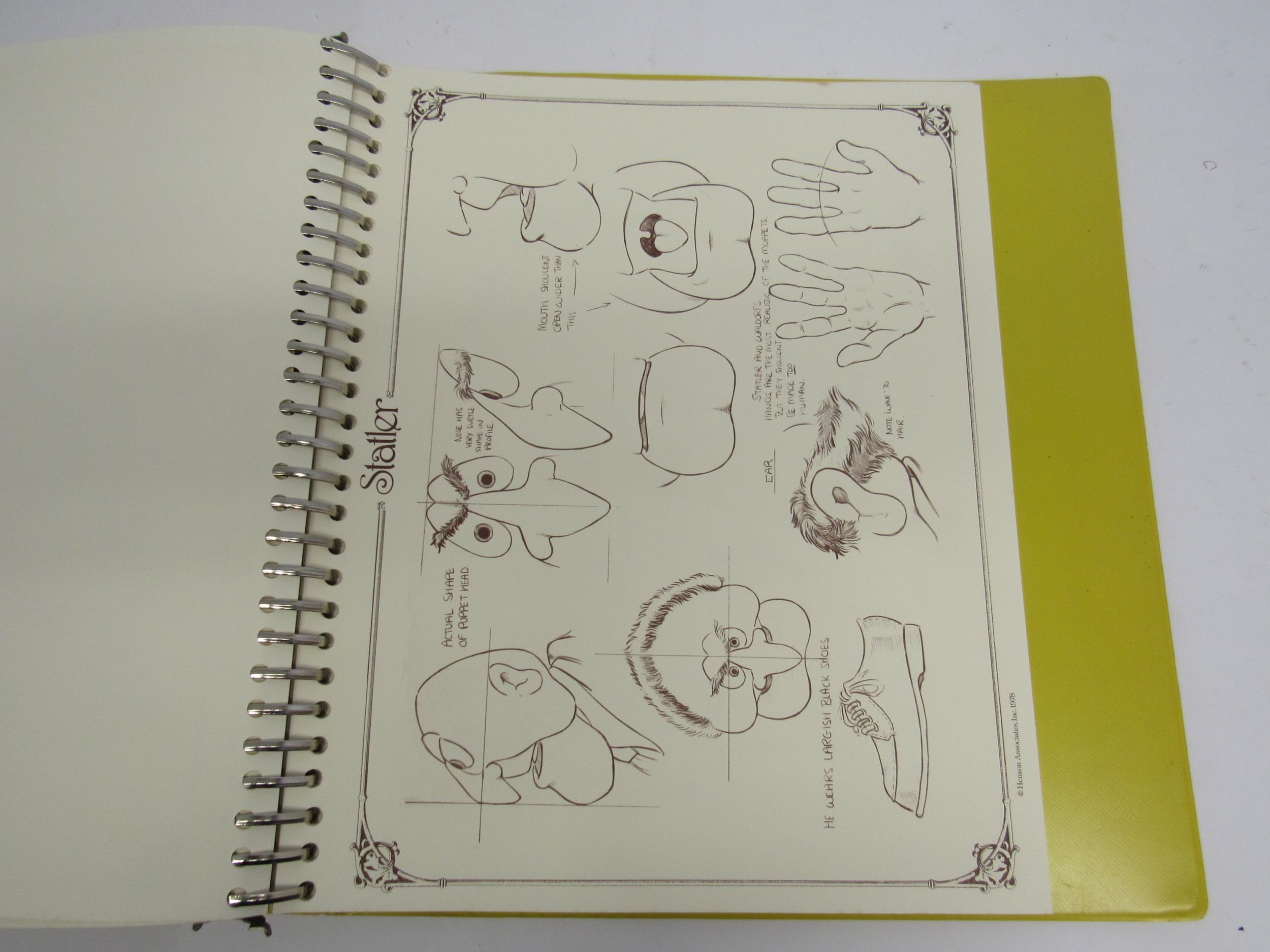 'The Muppet Show Style Book', book of style guides and character motifs for The Muppets, distributed - Image 7 of 9