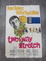 'Two Way Stretch' (1960) UK one sheet (40" x 27") film poster, starring Peter Sellers, folded,