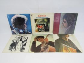 BOB DYLAN: Six LPs to include 'Bringing It All Back Home' (BPG 62515, vinyl and sleeve G+), 'Blood