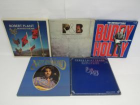 Five LP and 12" box sets to include ROBERT PLANT: 'Heaven Knows' (A 9373 TB), ELLA FITZGERALD &