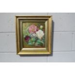H DEAKIN (XIX/XX) A framed and glazed water and bodycolour, floral study of roses. Signed bottom