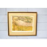 After Paul Cezanne (1839-1906) & Jacques Villon (1875-1963)- A framed and glazed etching - 'La