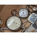A group of mixed watches including gold plated examples Timex Snoopy, Pulsar, Elle, Atlantic, Omnia - Image 5 of 5