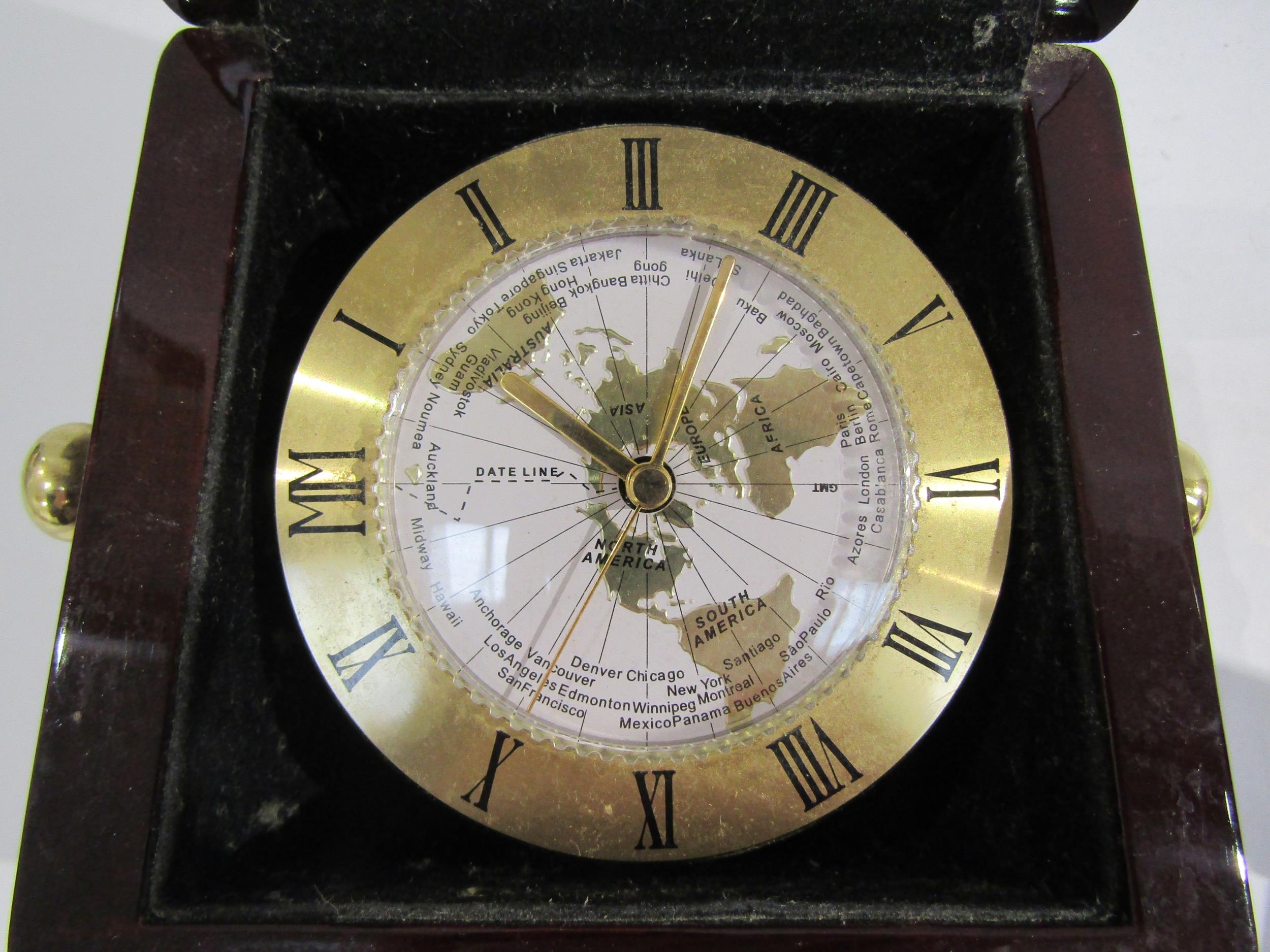 A pair of marine chronometers - one an Imhof quartz Swiss with Roman numerals and outer seconds - Image 4 of 4