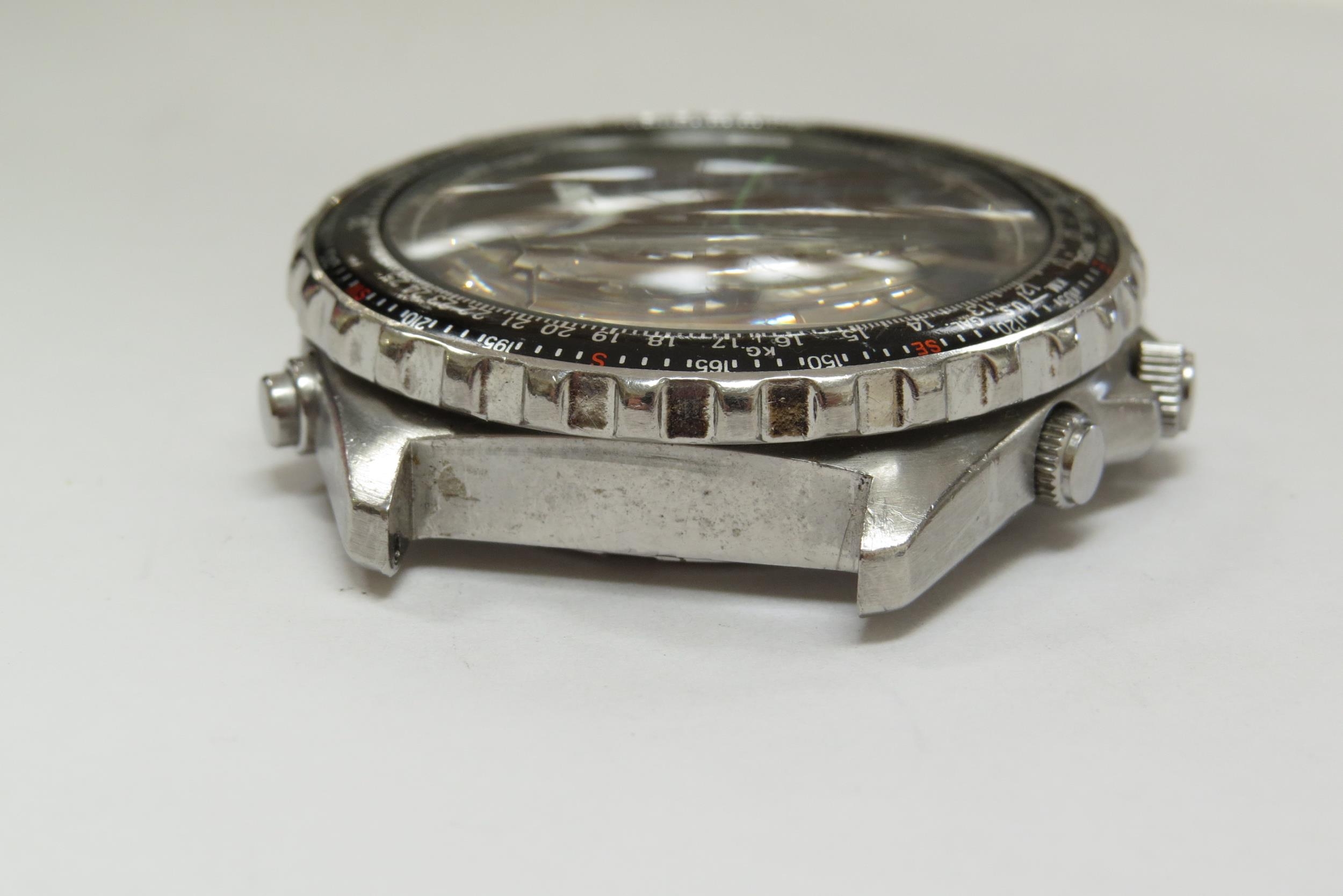 A Seiko Sports chronograph wristwatch, no strap - Image 6 of 7