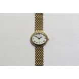 A 9ct gold W.Croxton ladies wristwatch with Quartz movement, Sapphire crystal 3ATM water