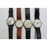 Four wristwatches Quartz and manual movements including two Sekonda (one missing back), Rone