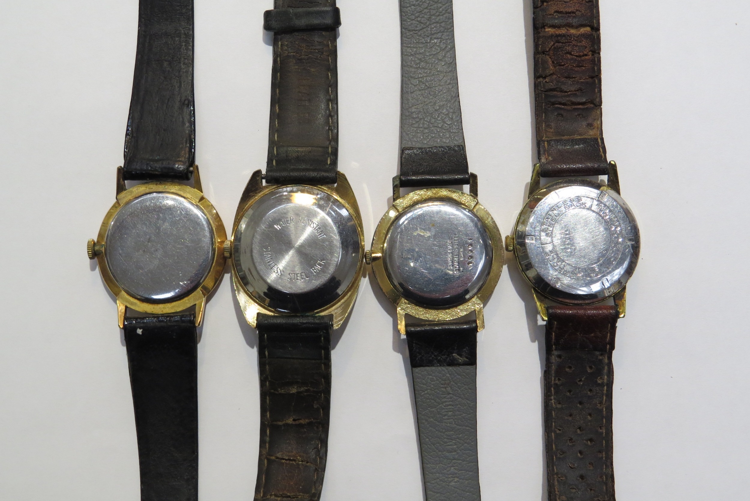 Four vintage mens wristwatches including Relide Automatic, Timey Automatic, Curtis and Crown - Image 2 of 3