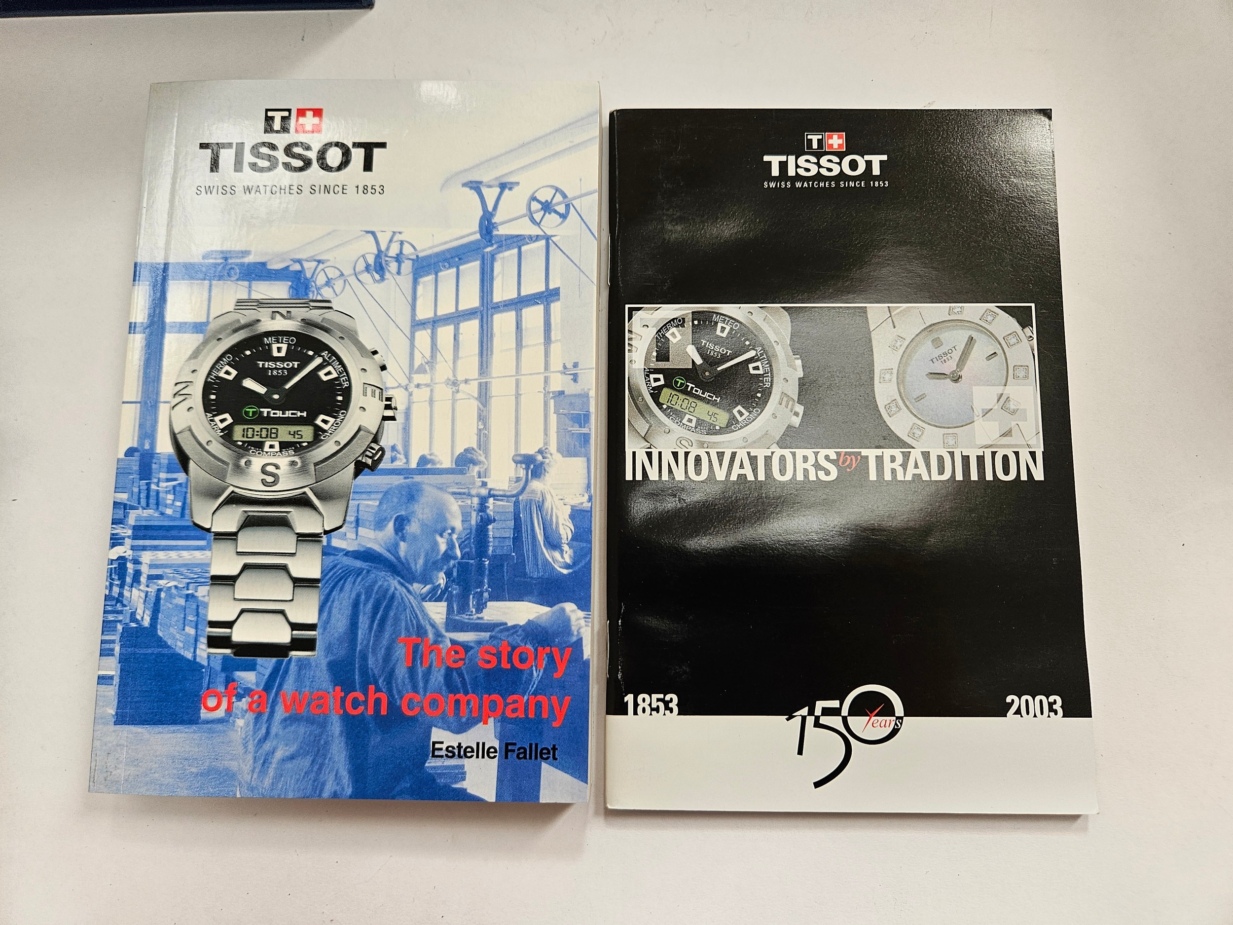 A Tissot T-WIN ladies wristwatch in a Tissot 150 years anniversary presentation box, with associated - Image 5 of 5