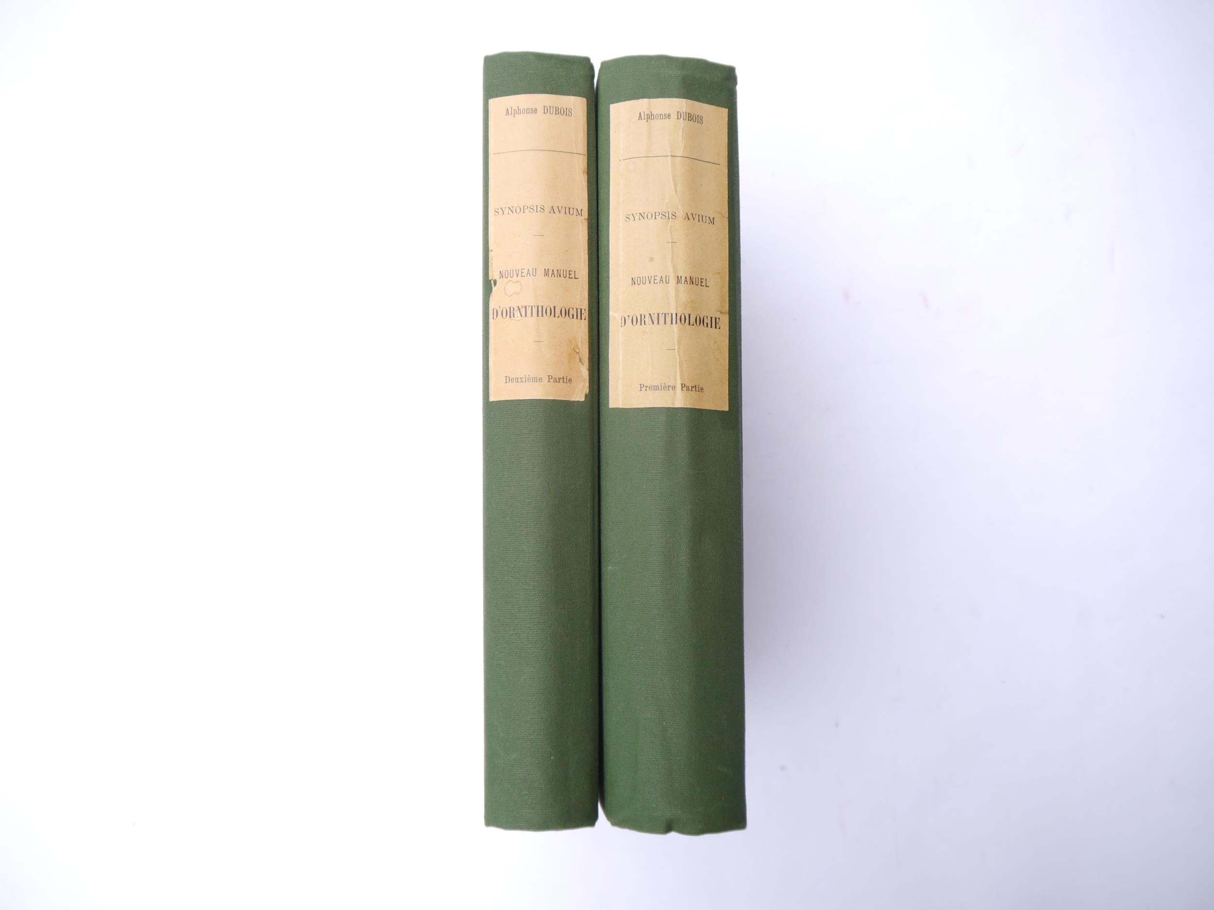 Alphonse Dubois: 'Synopsis Avium - Nouveau Manuel D'Ornithologie', Brussels, H. Lamertin, 1902-1904, - Bild 3 aus 5