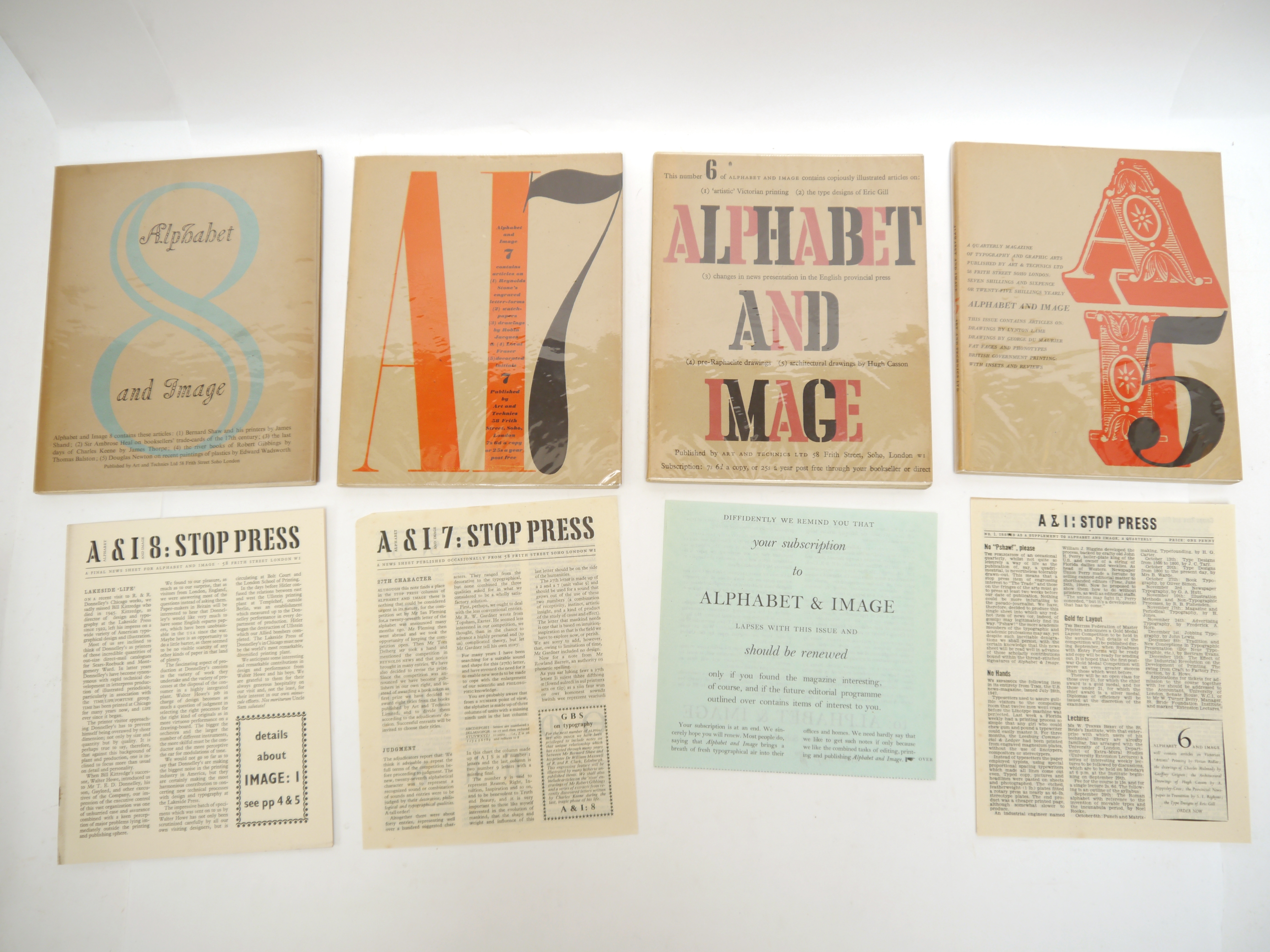 (Typography, Printing, Illustration, Early Ian Fleming in Print.), 'Alphabet & Image', Shenval - Image 2 of 31