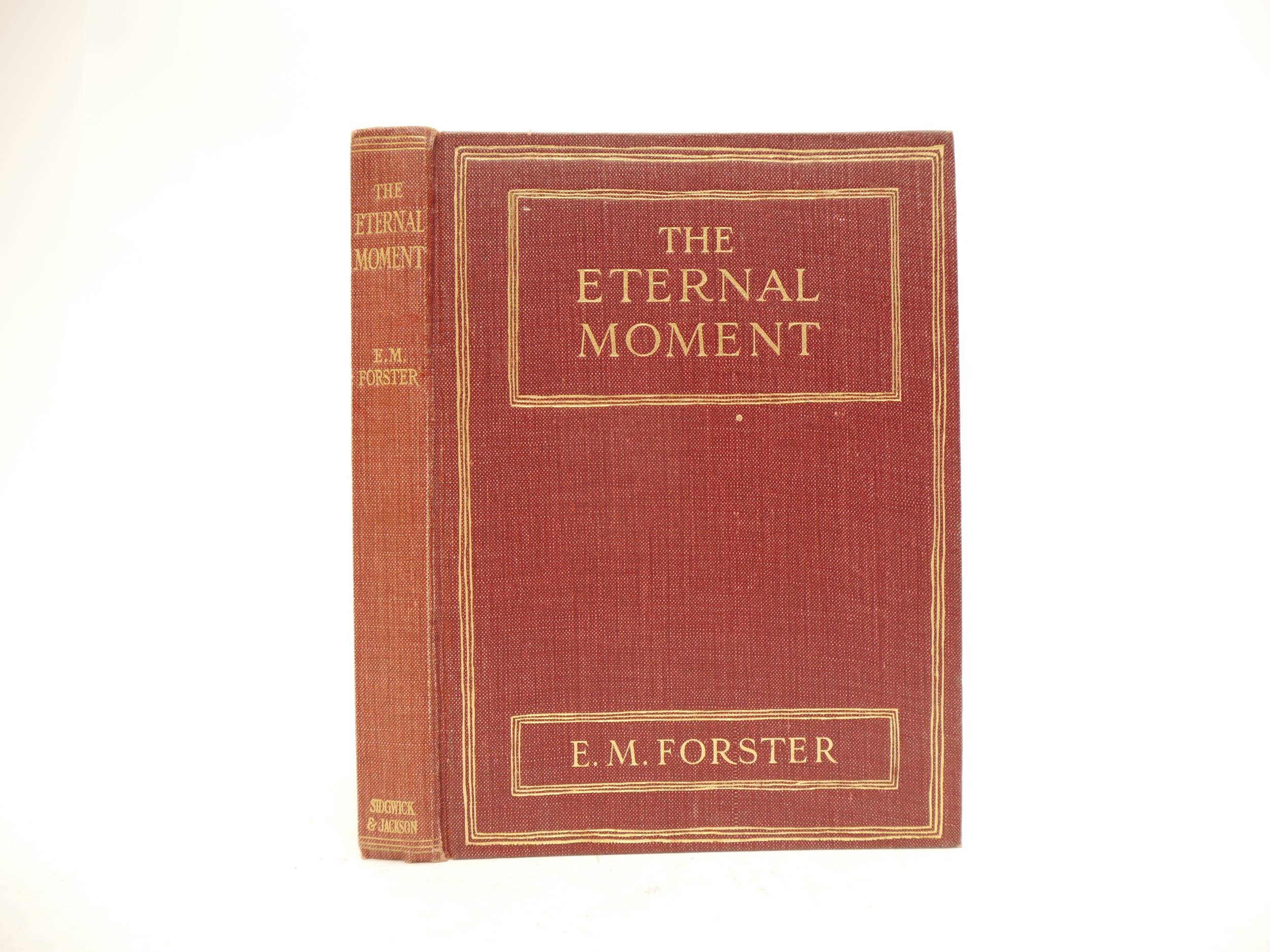 E.M. Forster: 'The Eternal Moment', London, Sidgwick & Jackson, 1928, 1st edition, original cloth