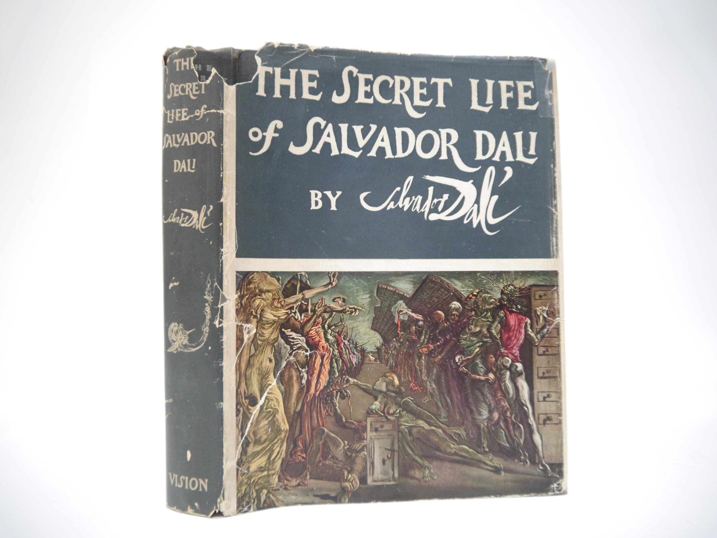 Salvador Dali: 'The Secret Life of Salvador Dali', London, Vision Press, 1948, 1st edition,