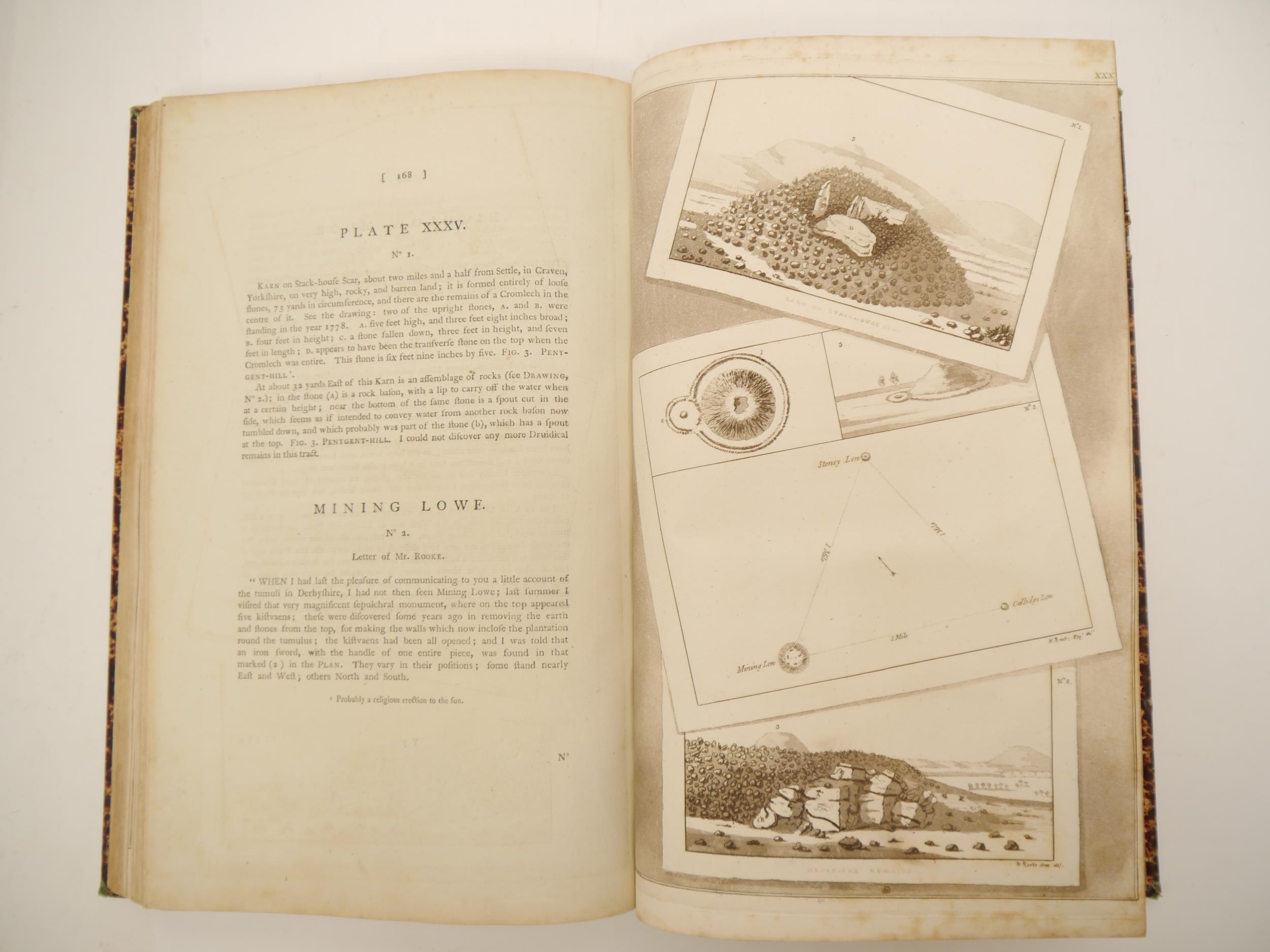 (Great Britain Antiquities, Tombs.) James Douglas: 'Nenia Britannica: or, A Sepulchral History of - Bild 4 aus 5