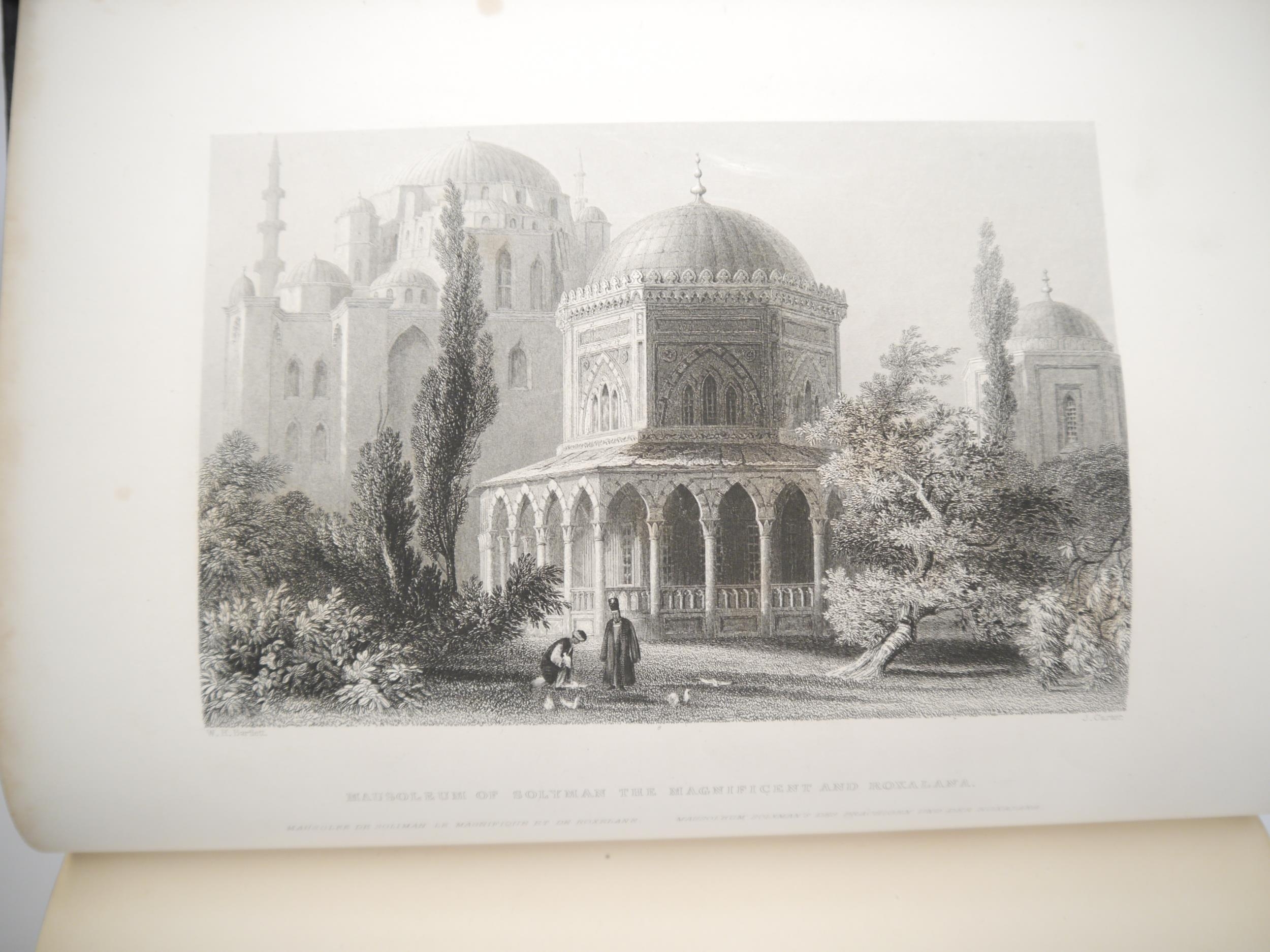 (Istanbul, Turkey.) Julia Pardoe; William Henry Bartlett (ill.): 'The Beauties of the Bosphorus. - Image 2 of 4