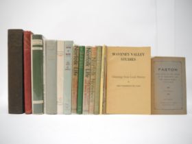 (Norfolk.) Seventeen assorted books and booklets mainly Norfolk history and topography etc.,