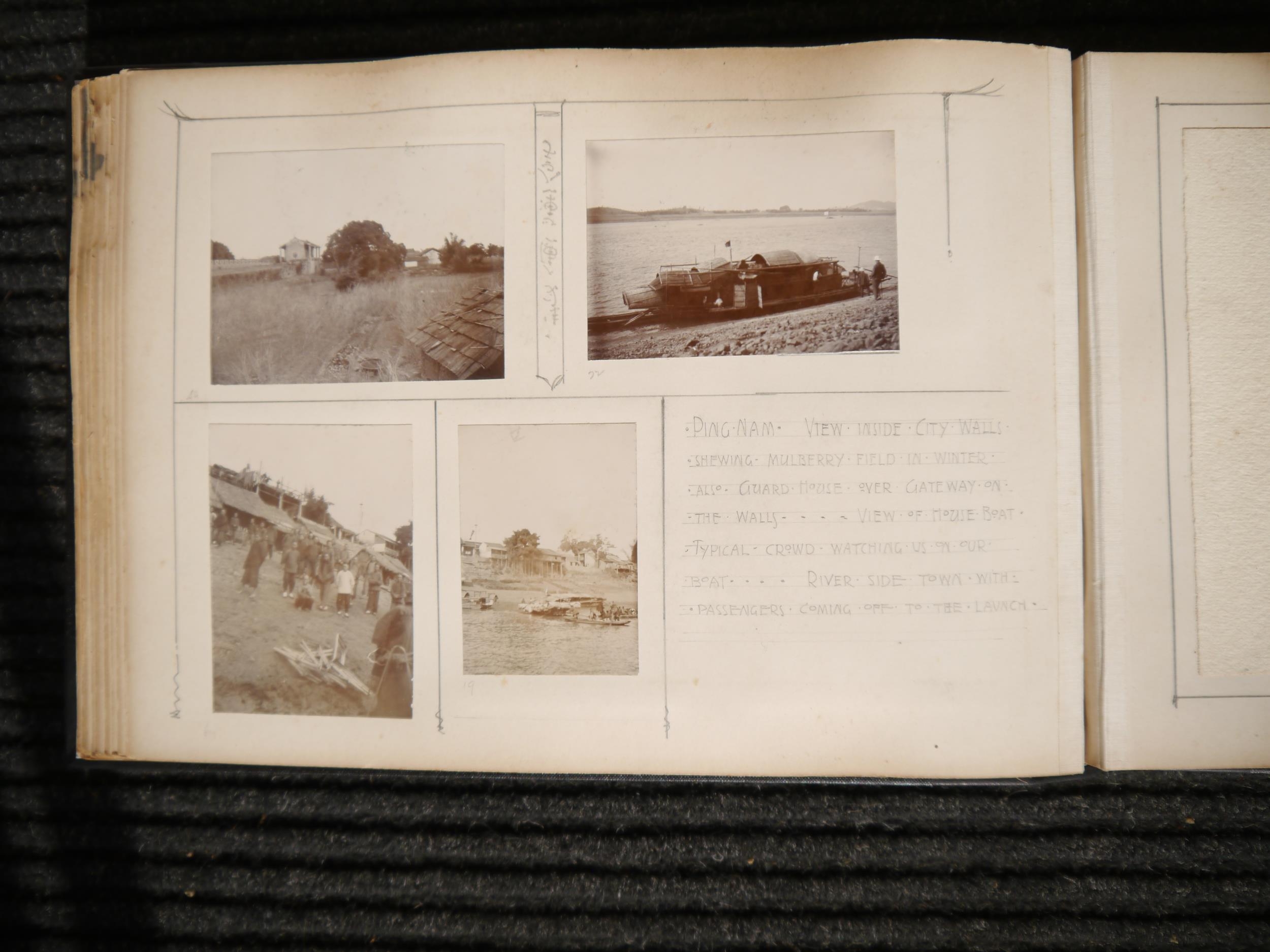 (China, Xi River, Wuzhou, Guangxi, Guangdong, Pearl River.) Photograph Album WEST RIVER TRIPS. - Bild 13 aus 26