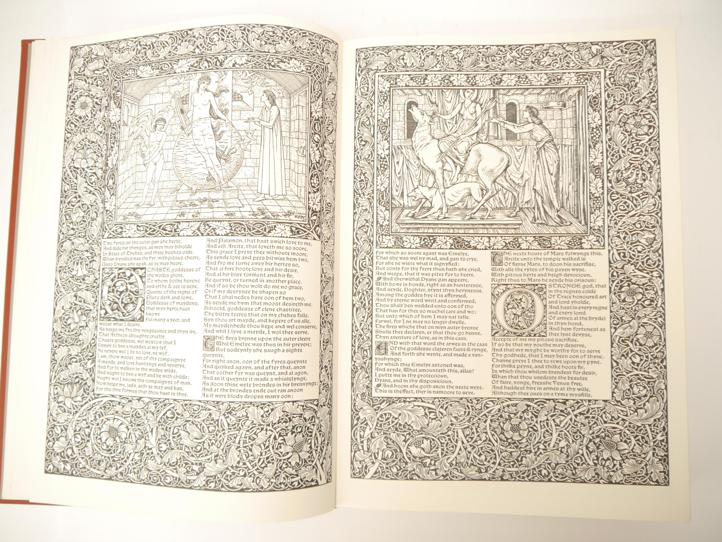 (Folio Society, Kelmscott Press.) Geoffrey Chaucer The Works, facsimile reprint of the Kelmscott - Bild 3 aus 4