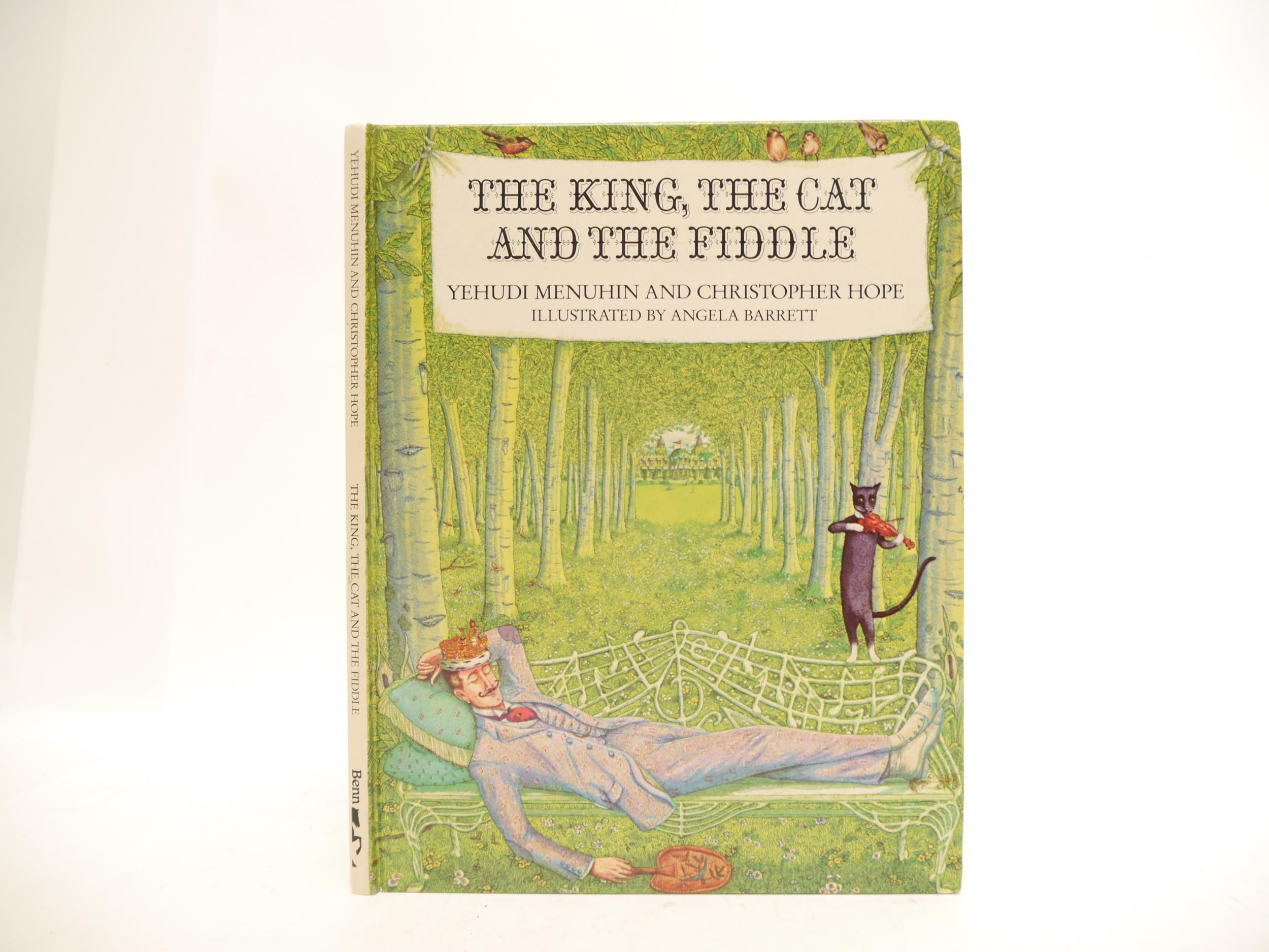 Yehudi Menuhin and Christopher Hope: 'The King, the Cat and the Fiddle. Illustrated by Angela