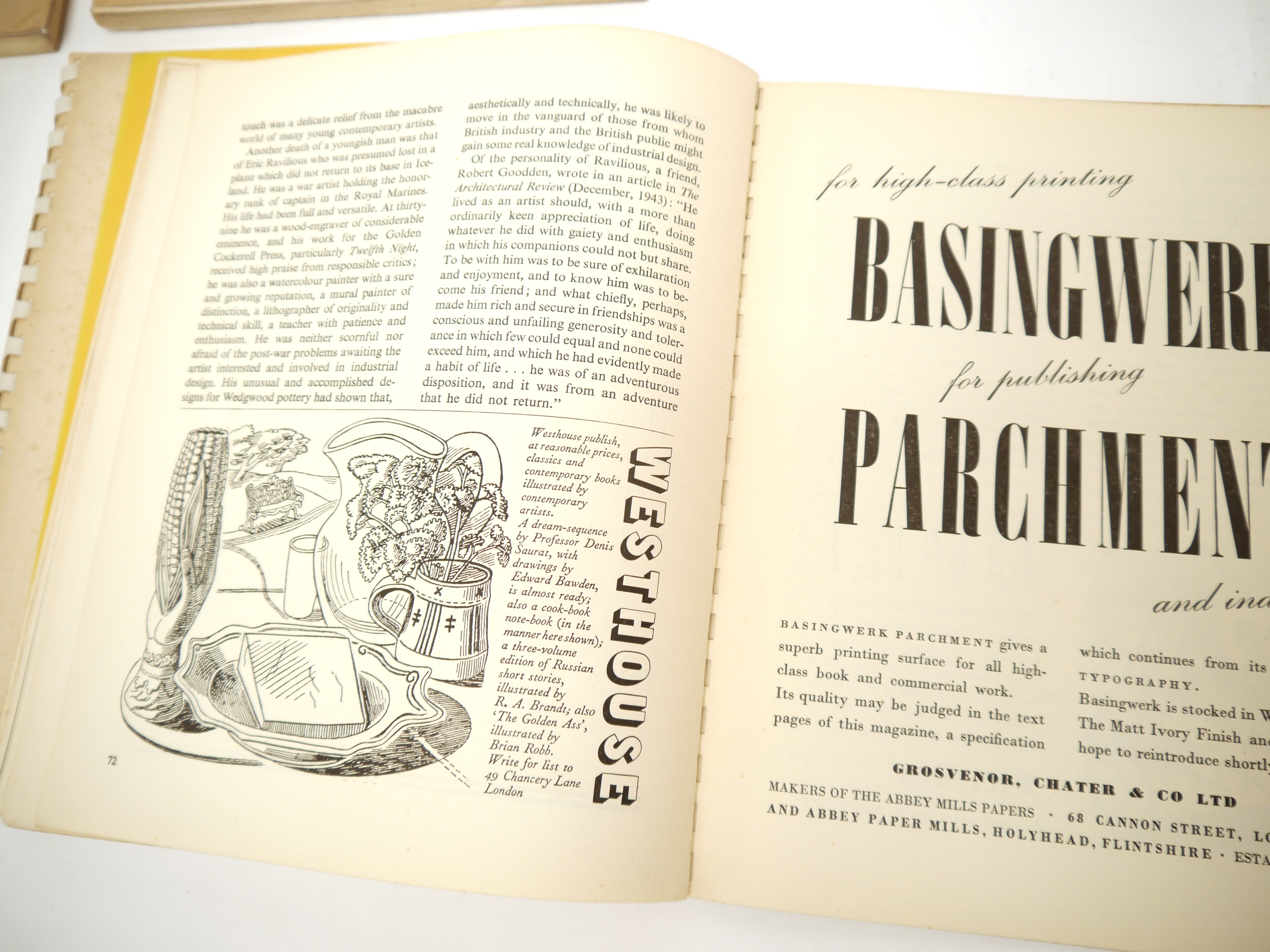 (Typography, Printing, Illustration, Early Ian Fleming in Print.), 'Alphabet & Image', Shenval - Image 6 of 31