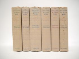 Winston Churchill: 'The Second World War', London, Cassell, 1948-1954, 1st edition, 6 volumes,