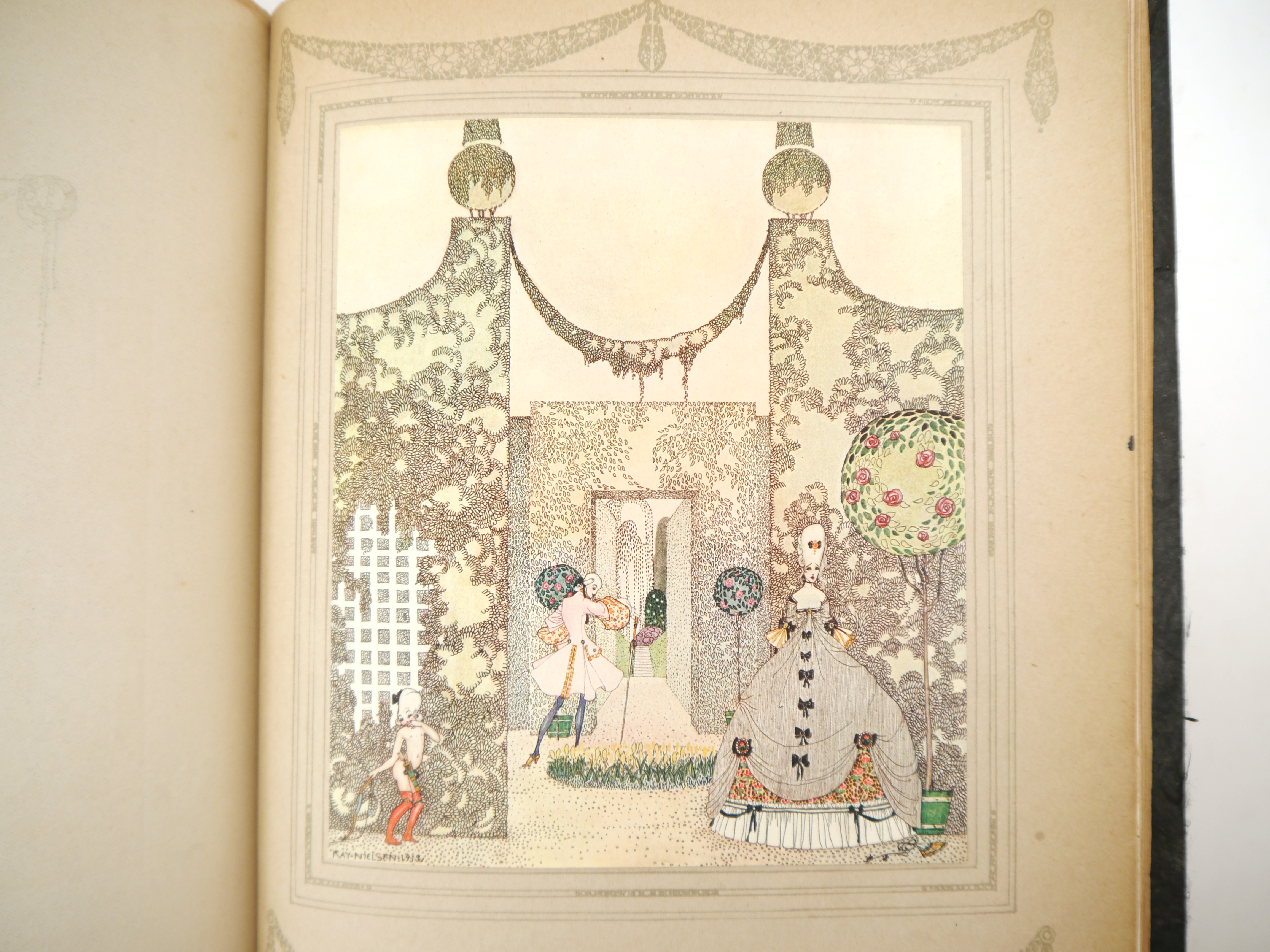 Kay Nielsen (ill.); Sir Arthur Quiller-Couch: 'In Powder and Crinoline, Old Fairy Tales', London, - Bild 3 aus 11