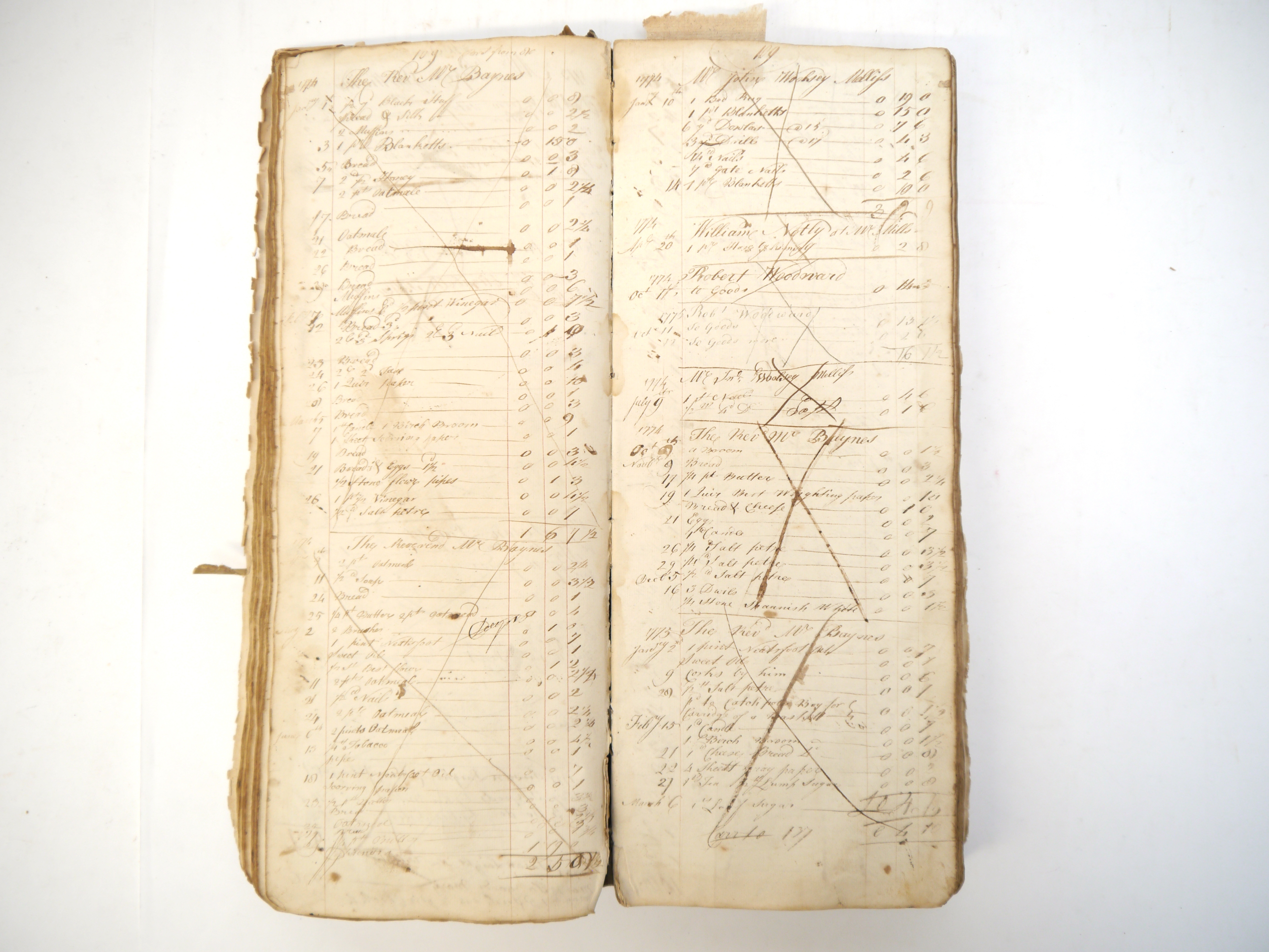 (Suffolk, Wortham.) [Ambrose Wretts.] A large manuscript account book, compiled 1772-1780 in the - Image 3 of 15