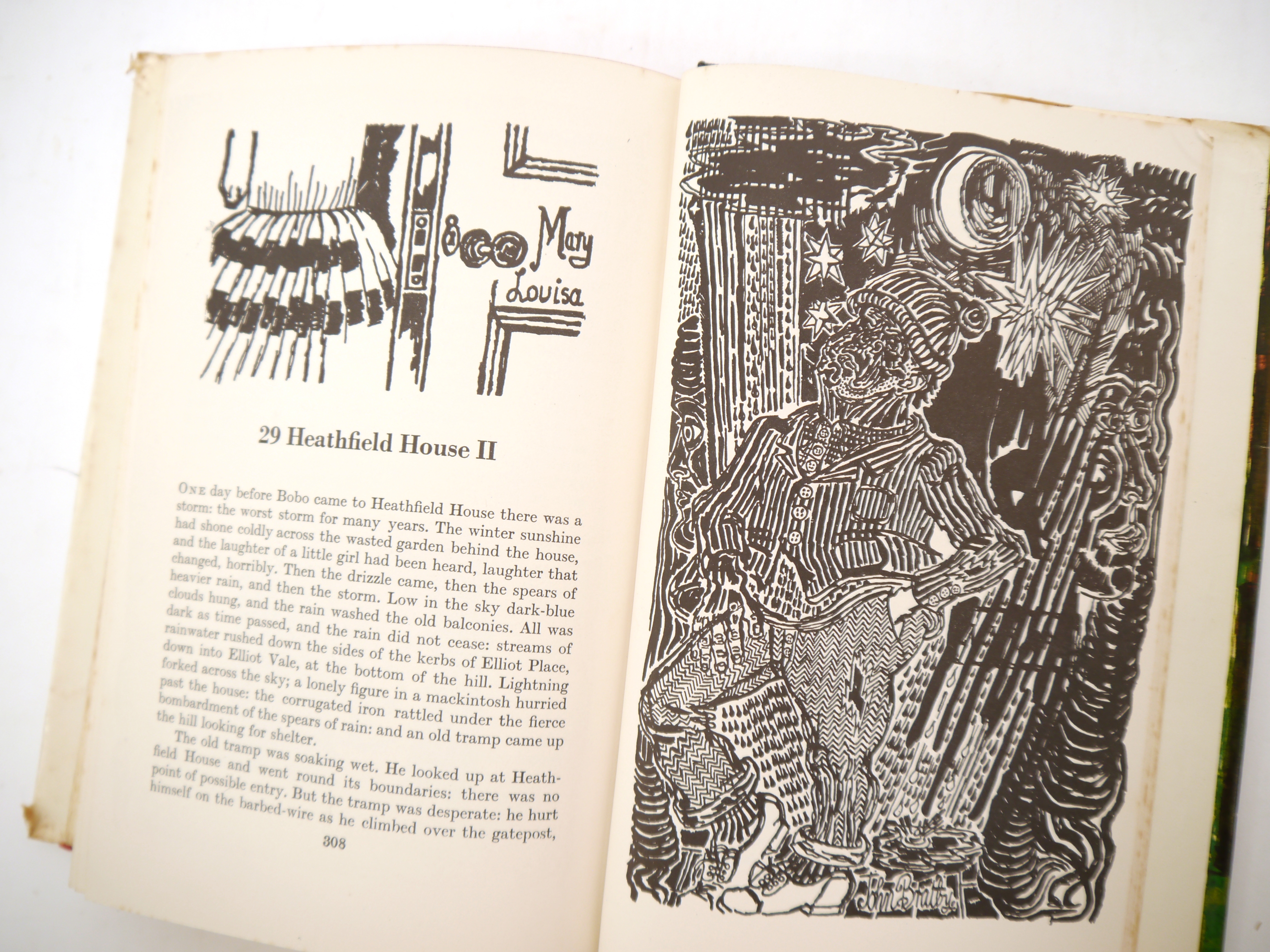 John Bratby: 'Breakdown', New York & Cleveland, World Publishing Co., 1960, 1st US edition, signed & - Bild 9 aus 13