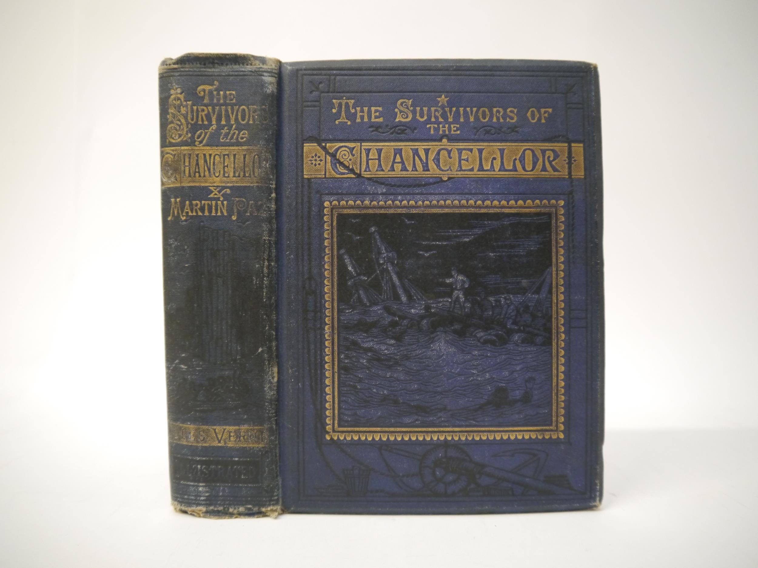 Jules Verne: 'The Survivors of the Chancellor & Martin Paz', London, Sampson Low, 1875, 1st