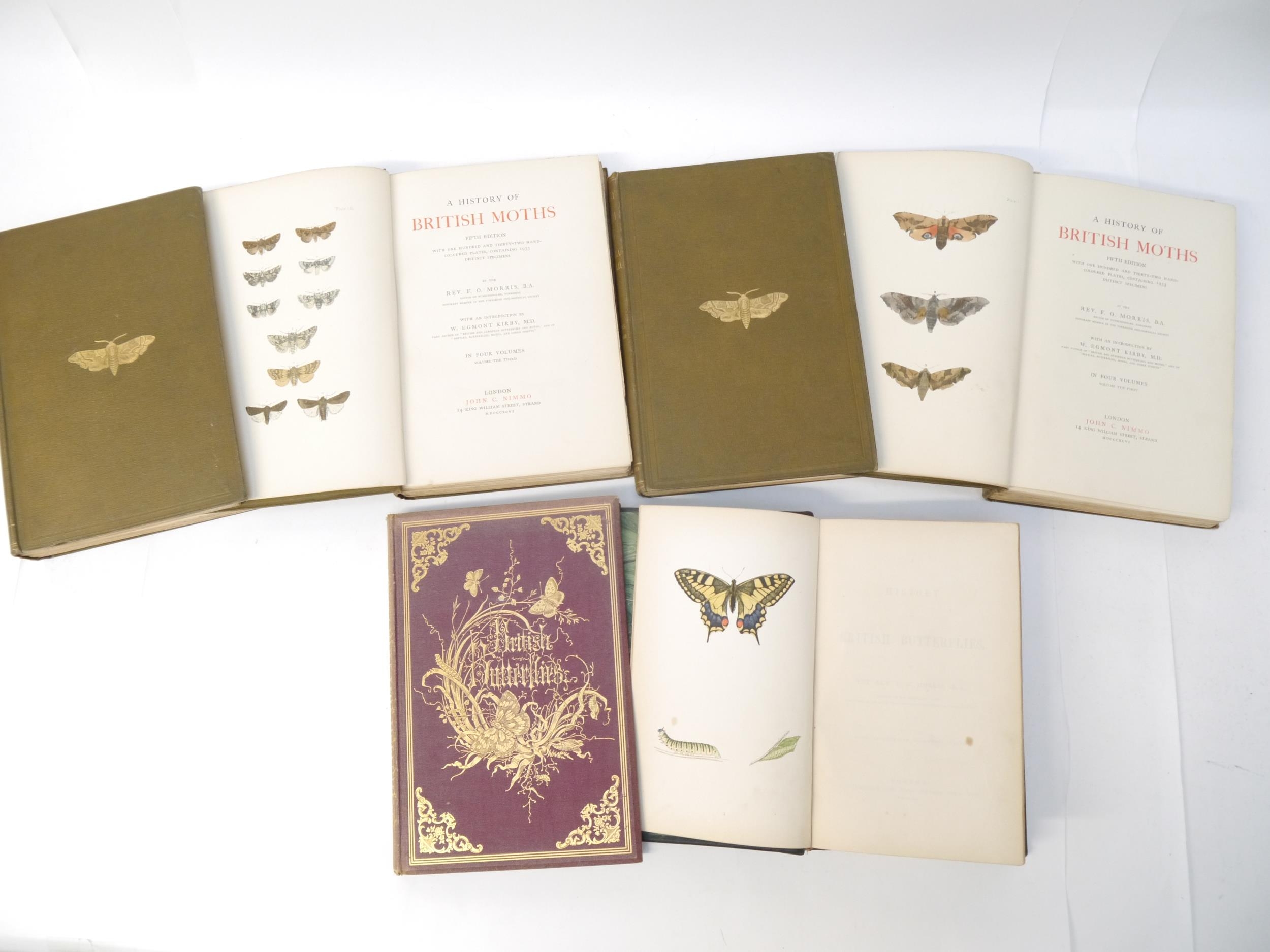 (Butterflies & Moths, Lepidoptera.) Henry Noel Humphreys: 'The Genera and Species of British - Image 2 of 10