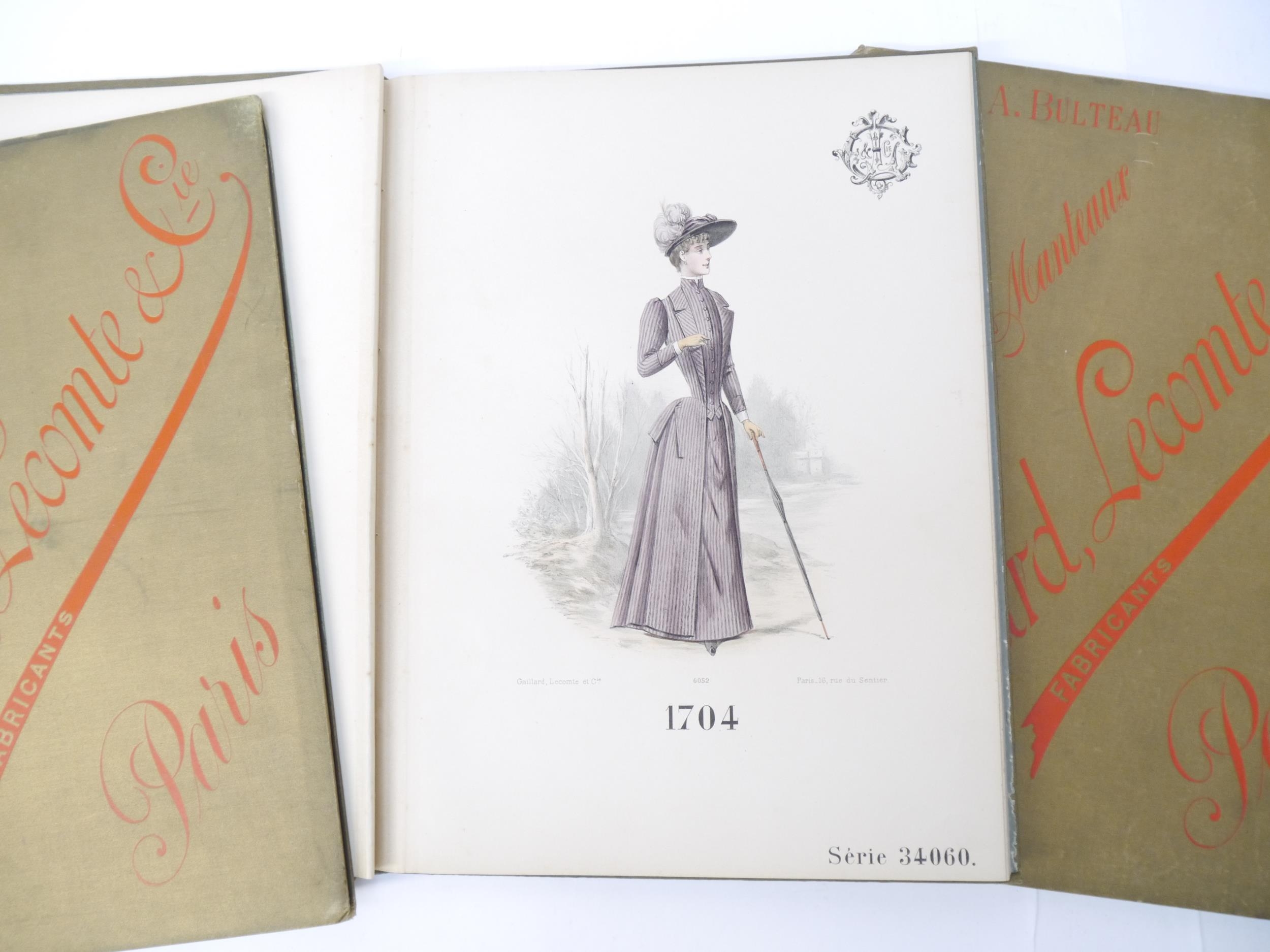 (Fashion Plates, Costume.) Four Trade Catalogues c.1880 for Maison A. Bulteau, Gaillard, Lecomte & - Image 6 of 18