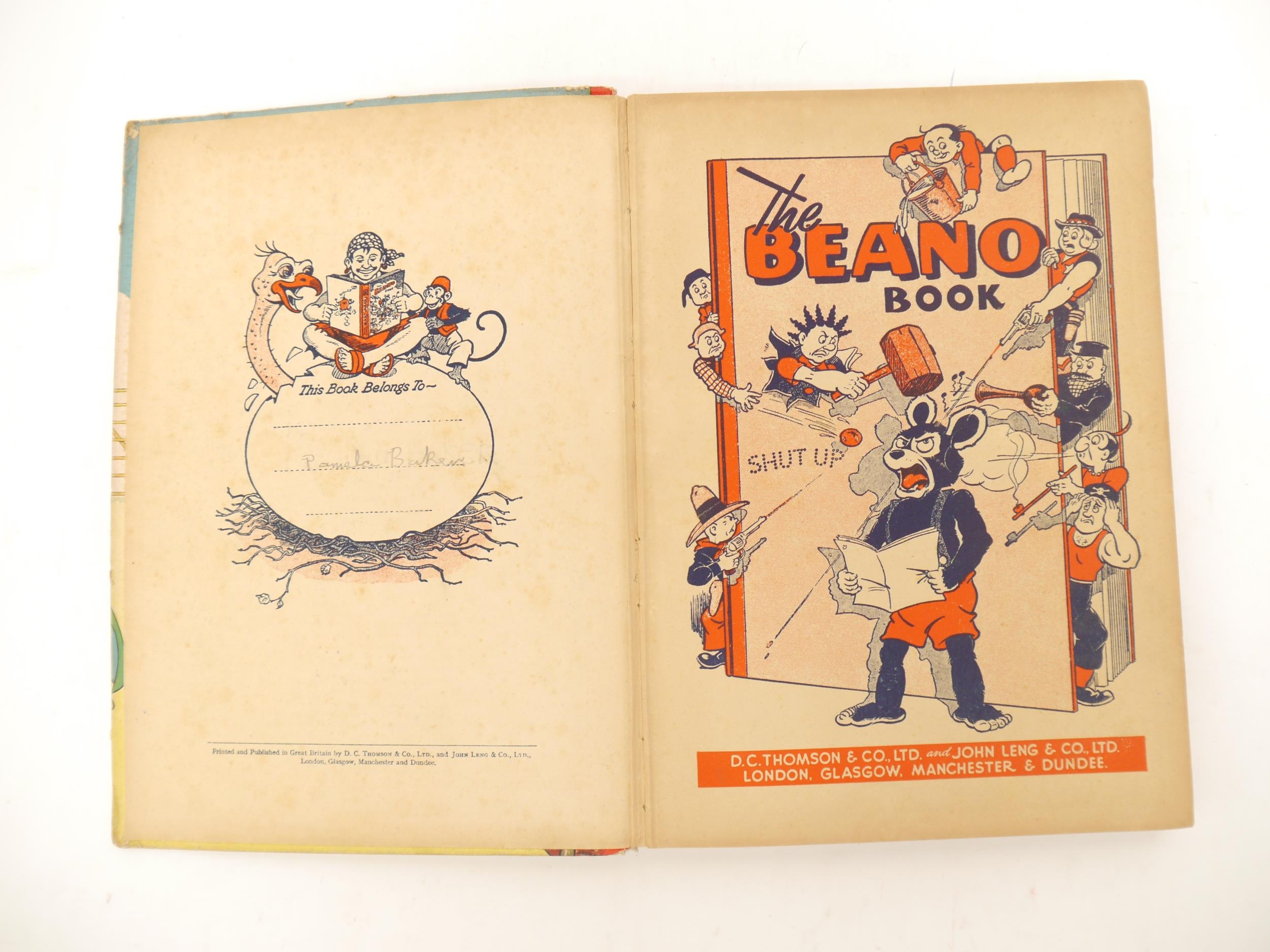 'The Beano Book 1951', Beano annual for 1951, pub. D.C. Thomson, [1950], 126pp, illustrations - Image 2 of 2