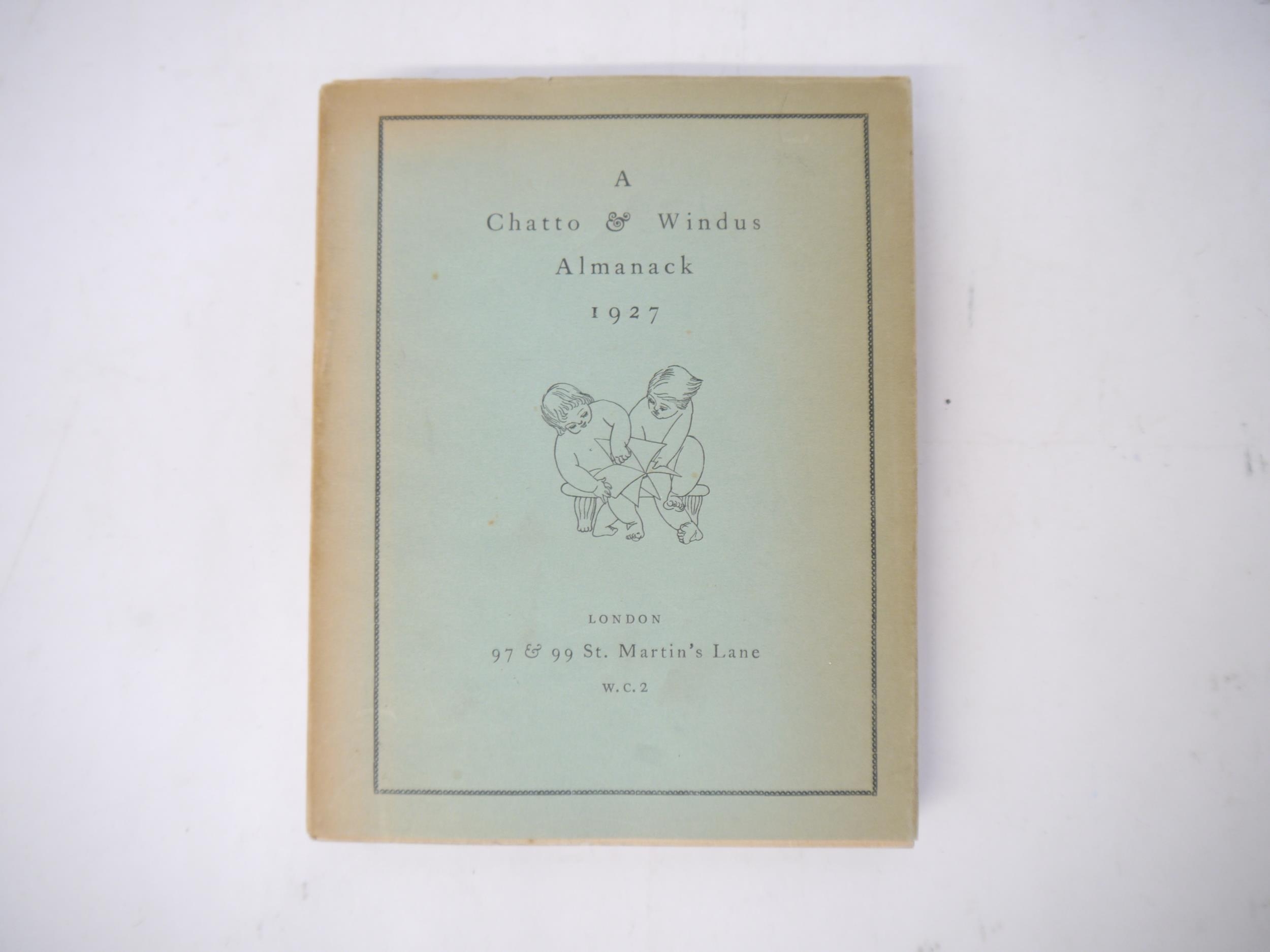 Stanley Spencer (illustrated): 'A Chatto & Windus Almanack 1927. With Designs by Stanley Spencer',