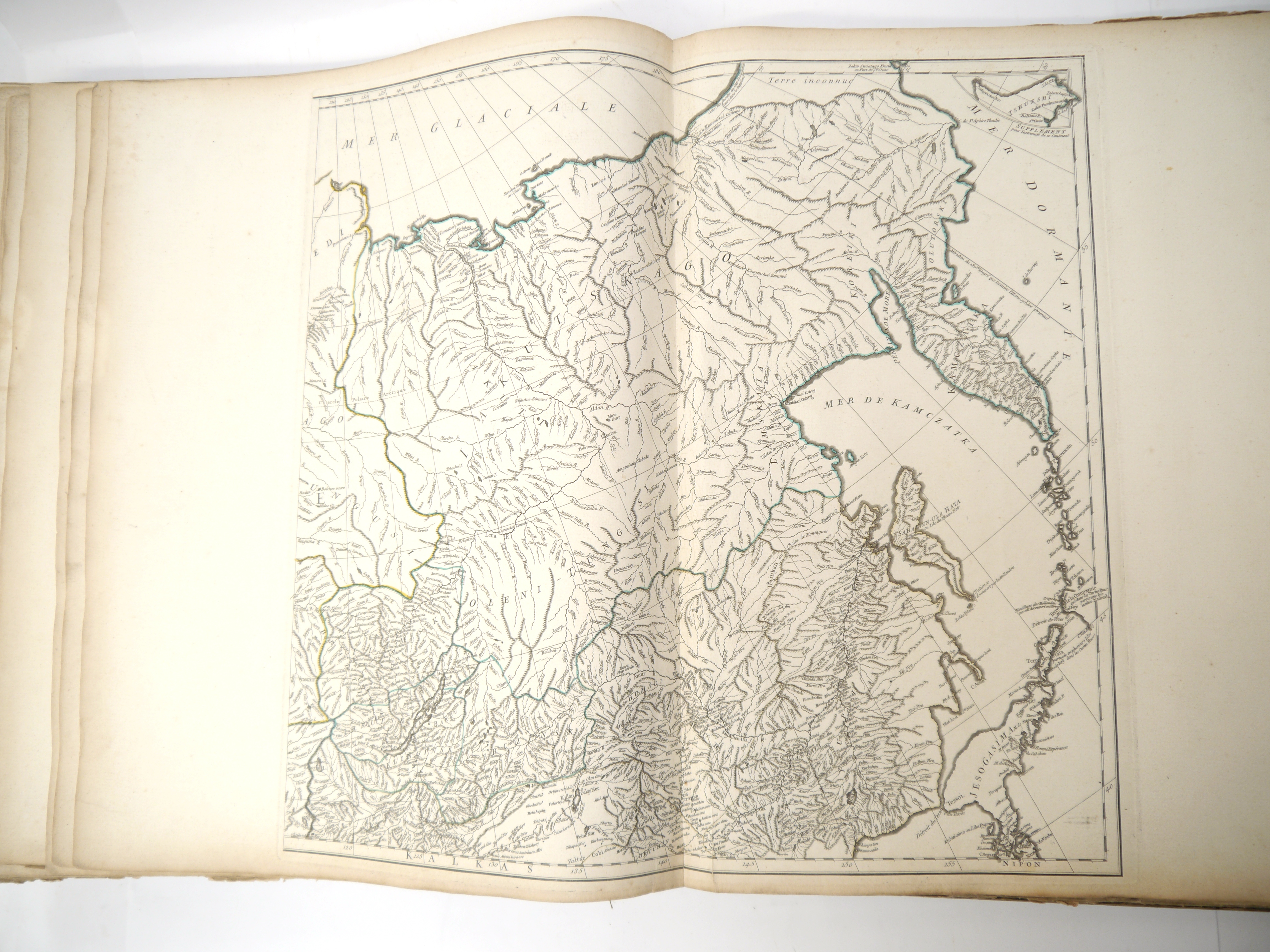 (Atlas.), EARLIEST ISSUES INCLUDING LOUISIANA, JEAN BAPTISTE BOURGUIGNON D’ANVILLE. A Composite - Image 11 of 33