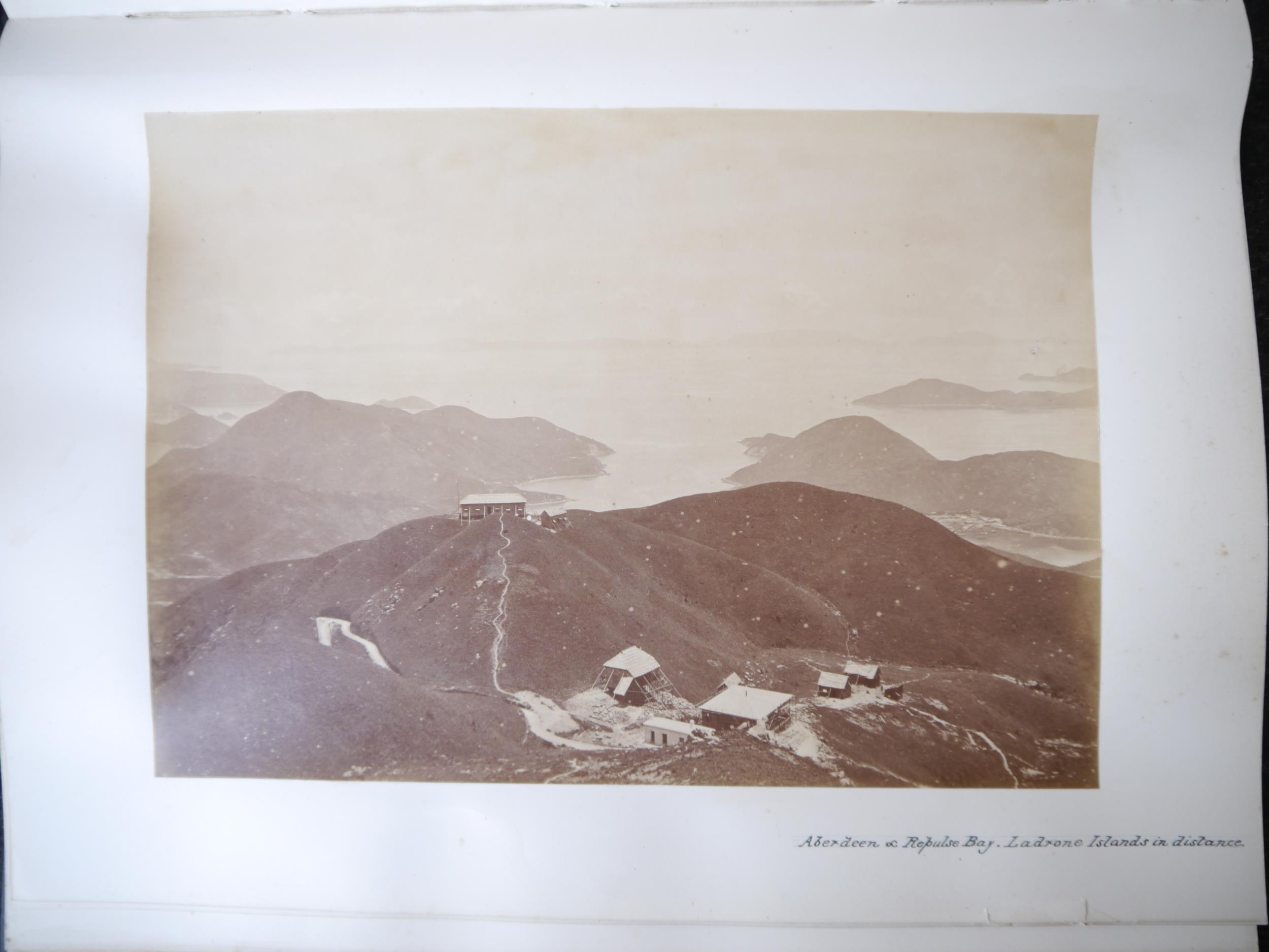 (Lai Afong, China, Canton, Hong Kong, Singapore, Asia.) Three large photograph albums containing - Image 42 of 86