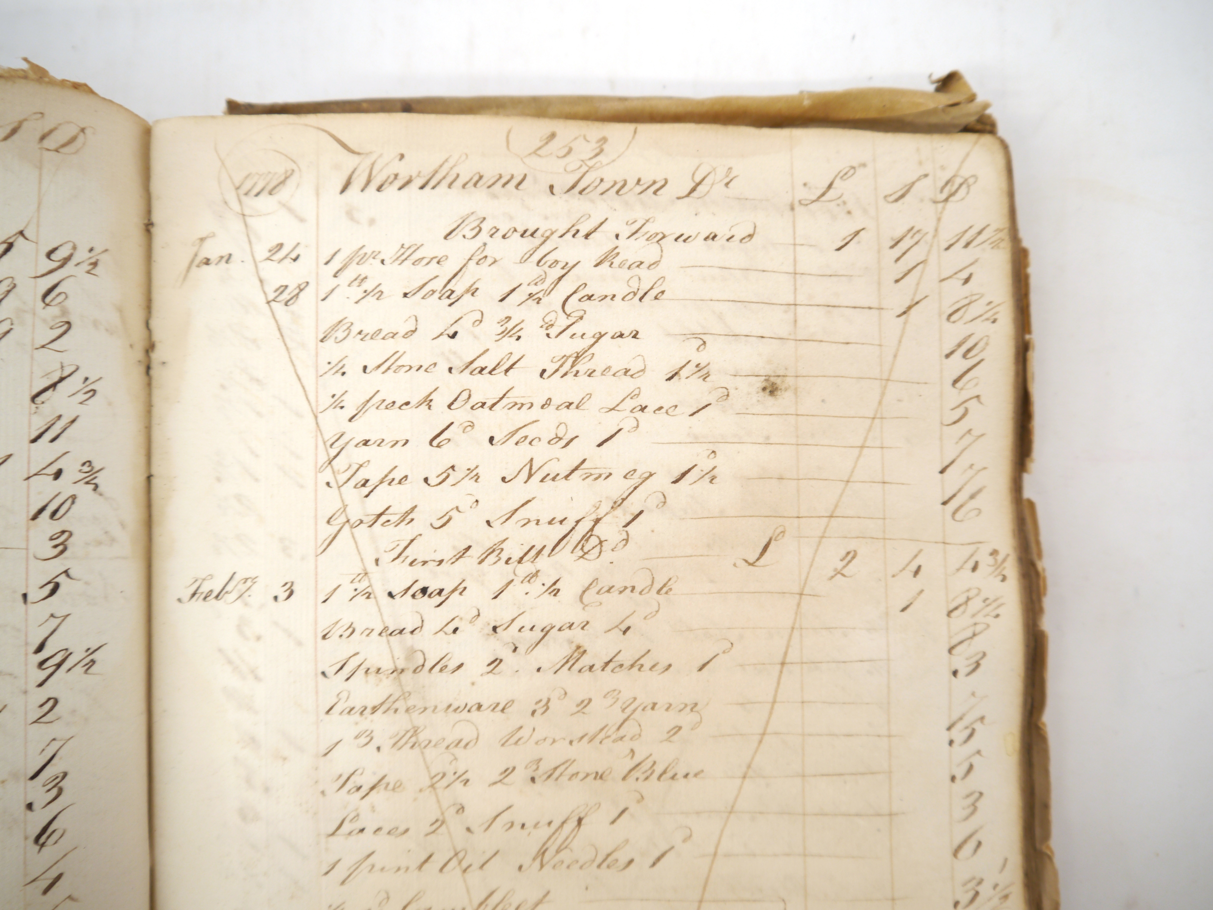 (Suffolk, Wortham.) [Ambrose Wretts.] A large manuscript account book, compiled 1772-1780 in the - Image 10 of 15