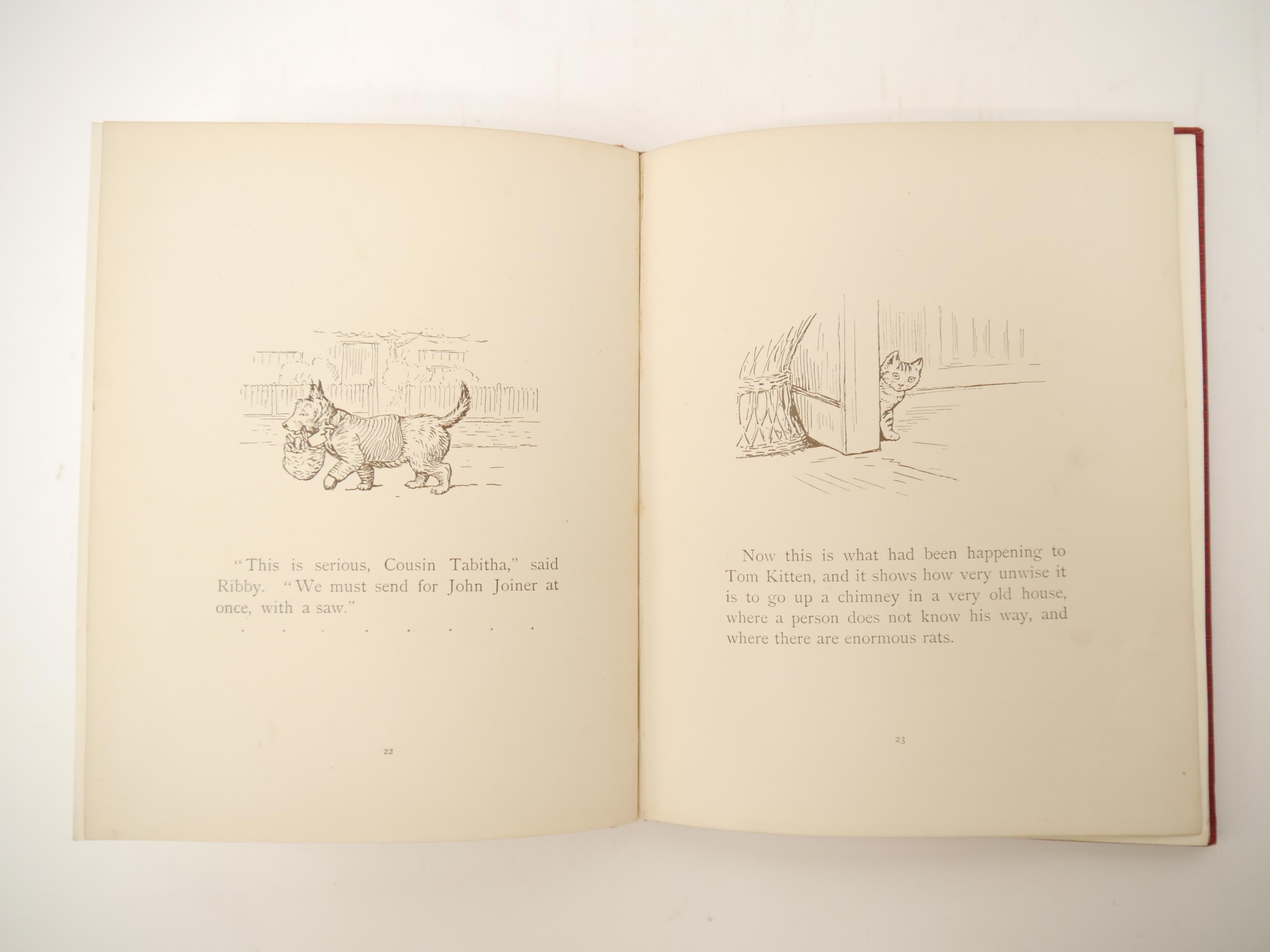 Beatrix Potter: 'The Roly-Poly Pudding', London, Frederick Warne, 1908, 1st edition, 1st issue ( - Image 4 of 7