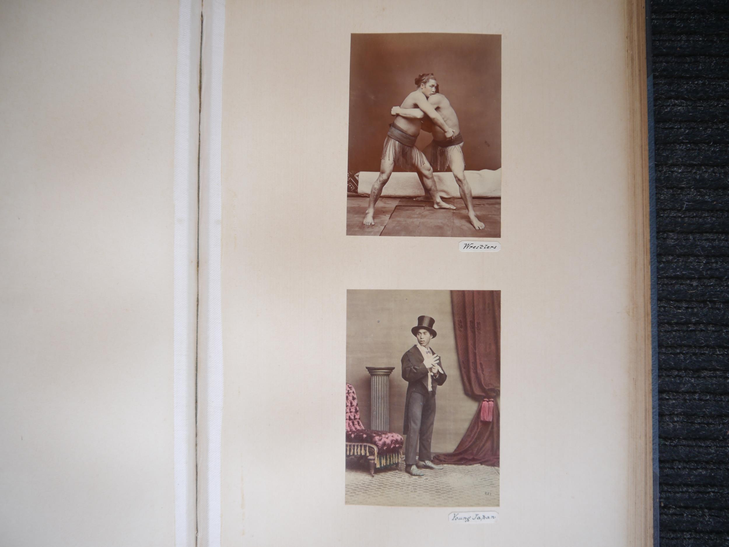 (Lai Afong, China, Canton, Hong Kong, Singapore, Asia.) Three large photograph albums containing - Image 63 of 86