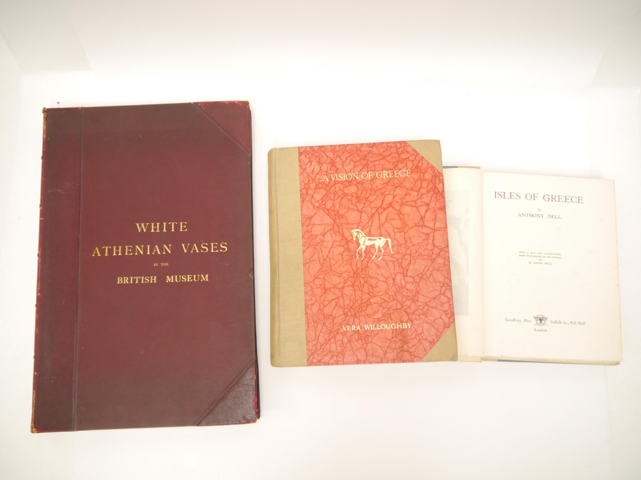 (Greek & Roman Antiquities, Greece.) Alexander Stuart Murray & A.H. Smith: 'White Athenian Vases