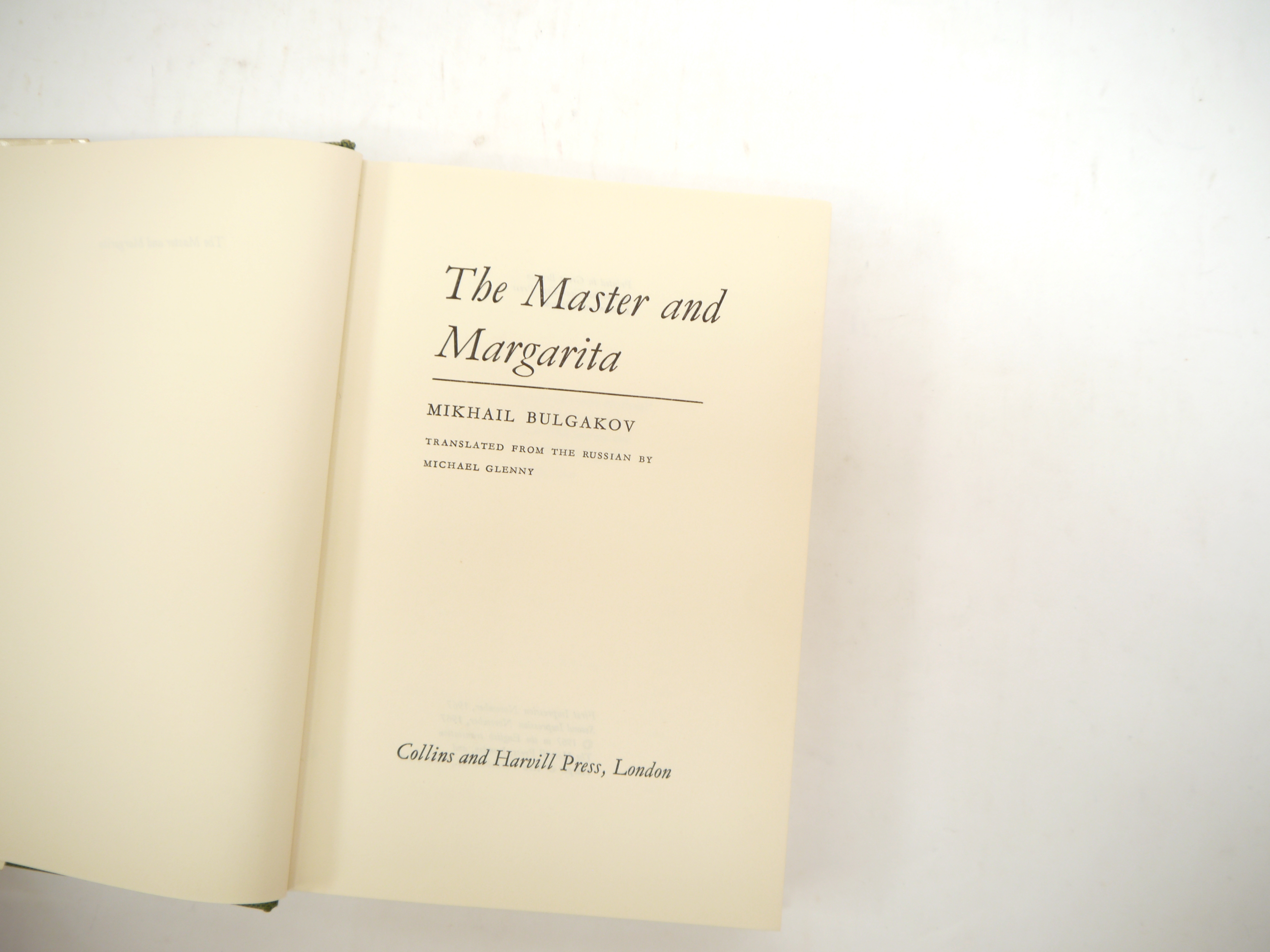 Mikhail Bulgakov: 'The Master and Margarita', London, Collins Harvill, November 1967, 2nd impression - Bild 3 aus 5