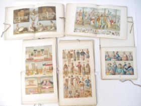 (Chromolithograph plates, Costume.) Auguste Racinet: 'Le Costume Historique', Paris, Firmin-Didot et