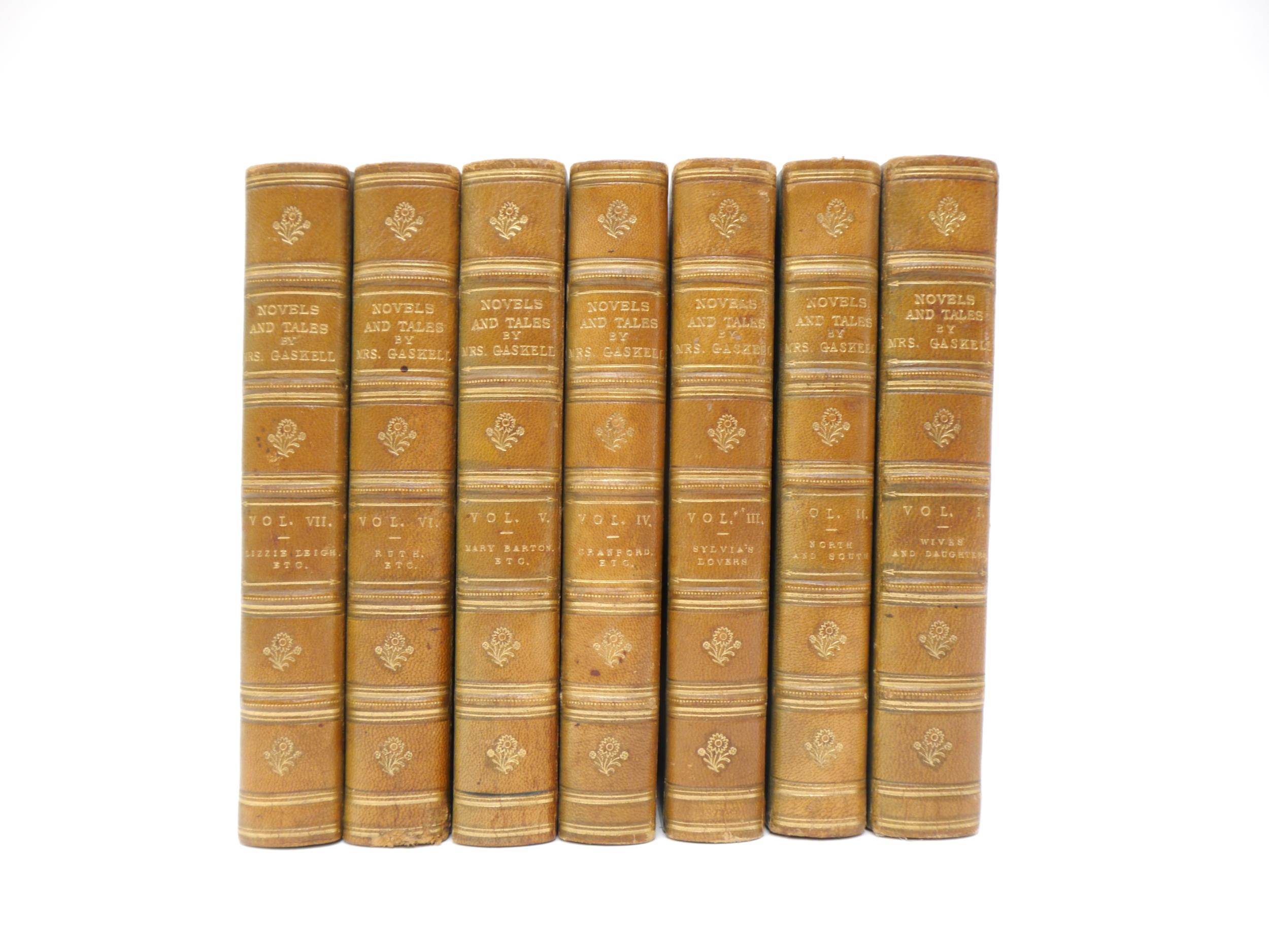 (Sotheran & Co Binding.) Elizabeth Gaskell: 'Novels and Tales', London, Smith Elder, 1882-1888, 7
